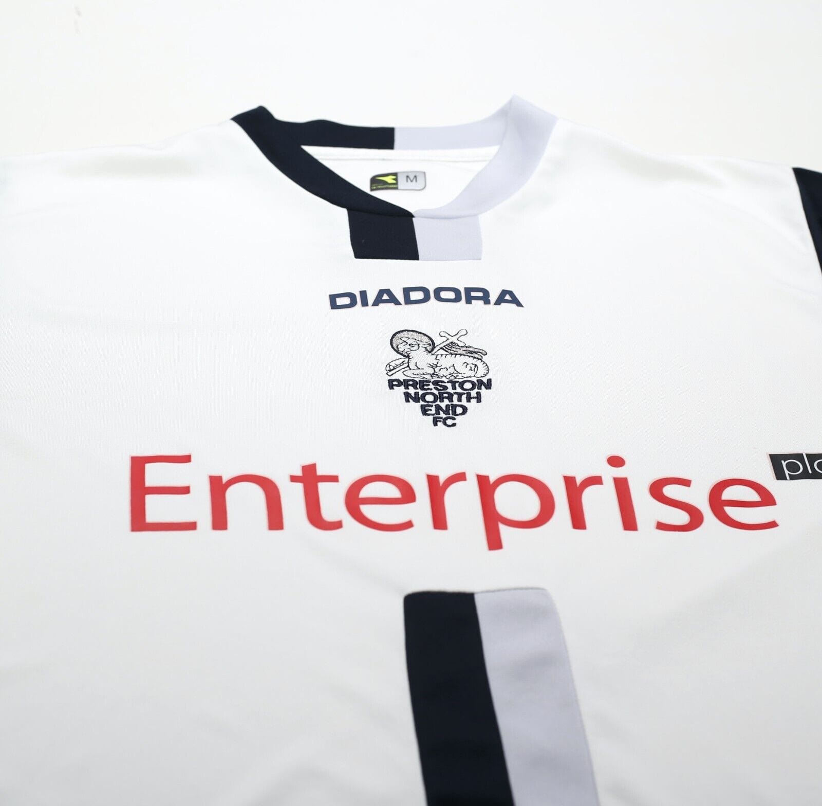 2006/07 PRESTON NORTH END Vintage Diadora Home Football Shirt (M)