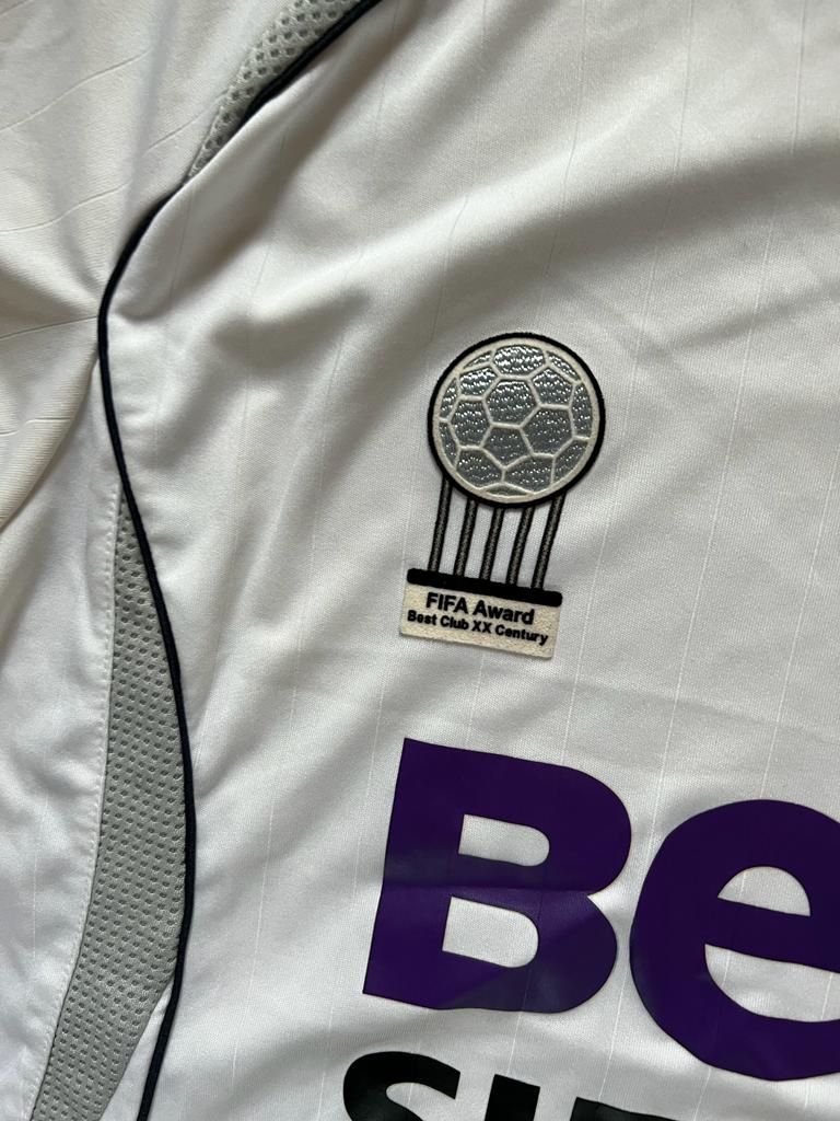 2006-07 Real Madrid home adidas shirt (M)