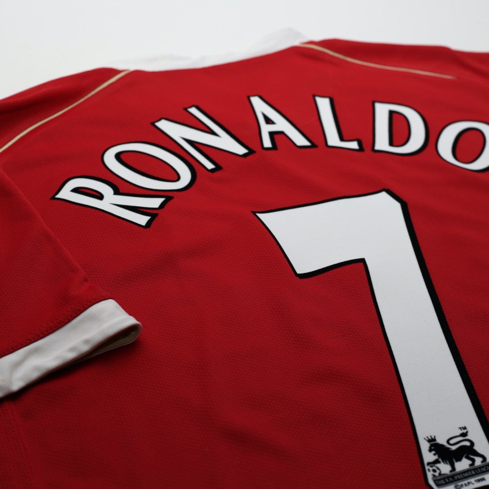 2006/07 Ronaldo #7 Manchester United Vintage Nike Home Football Shirt (L)
