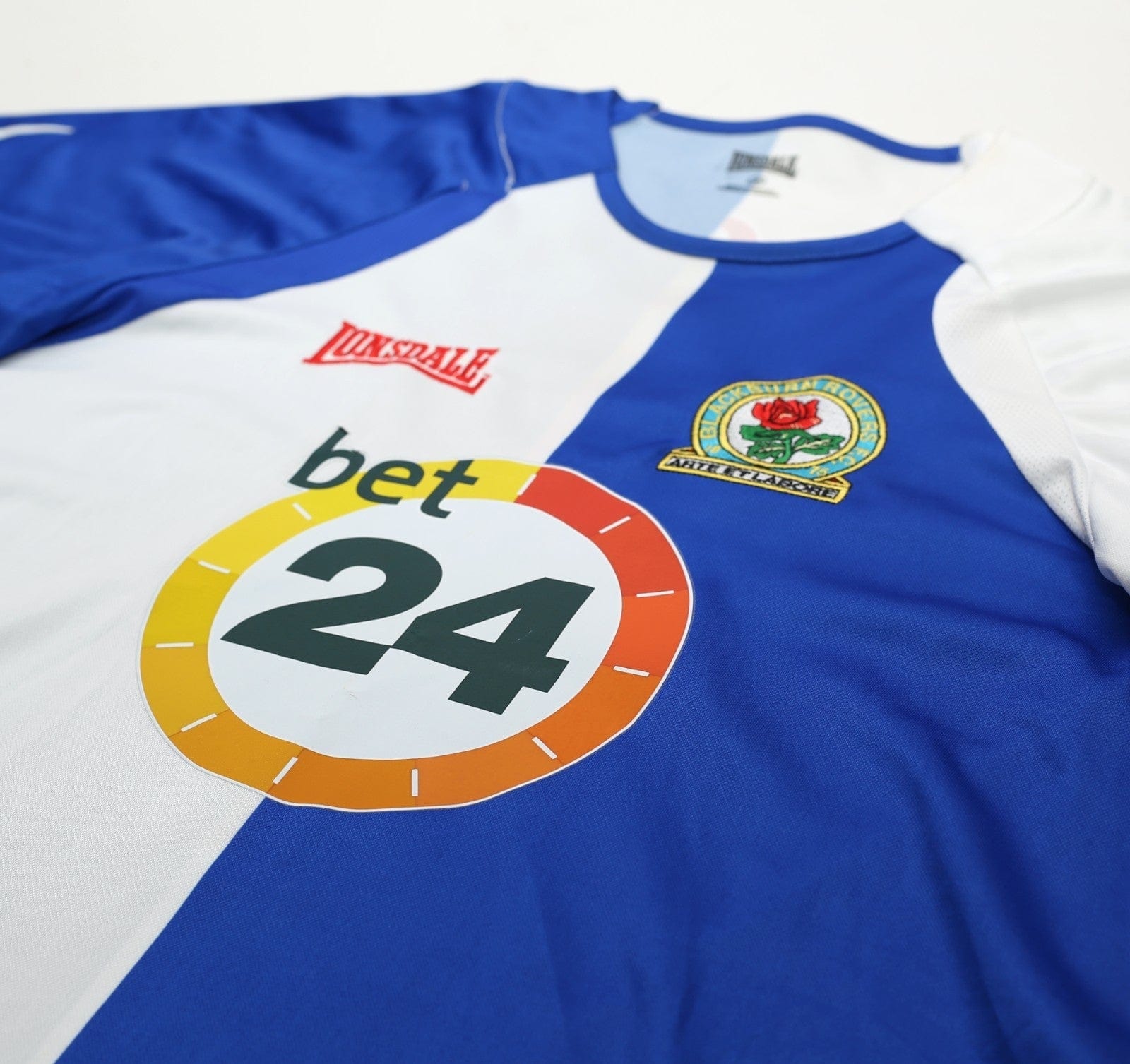 2006/07 TUGAY #5 Blackburn Rovers Vintage Lonsdale Home Football Shirt (S)