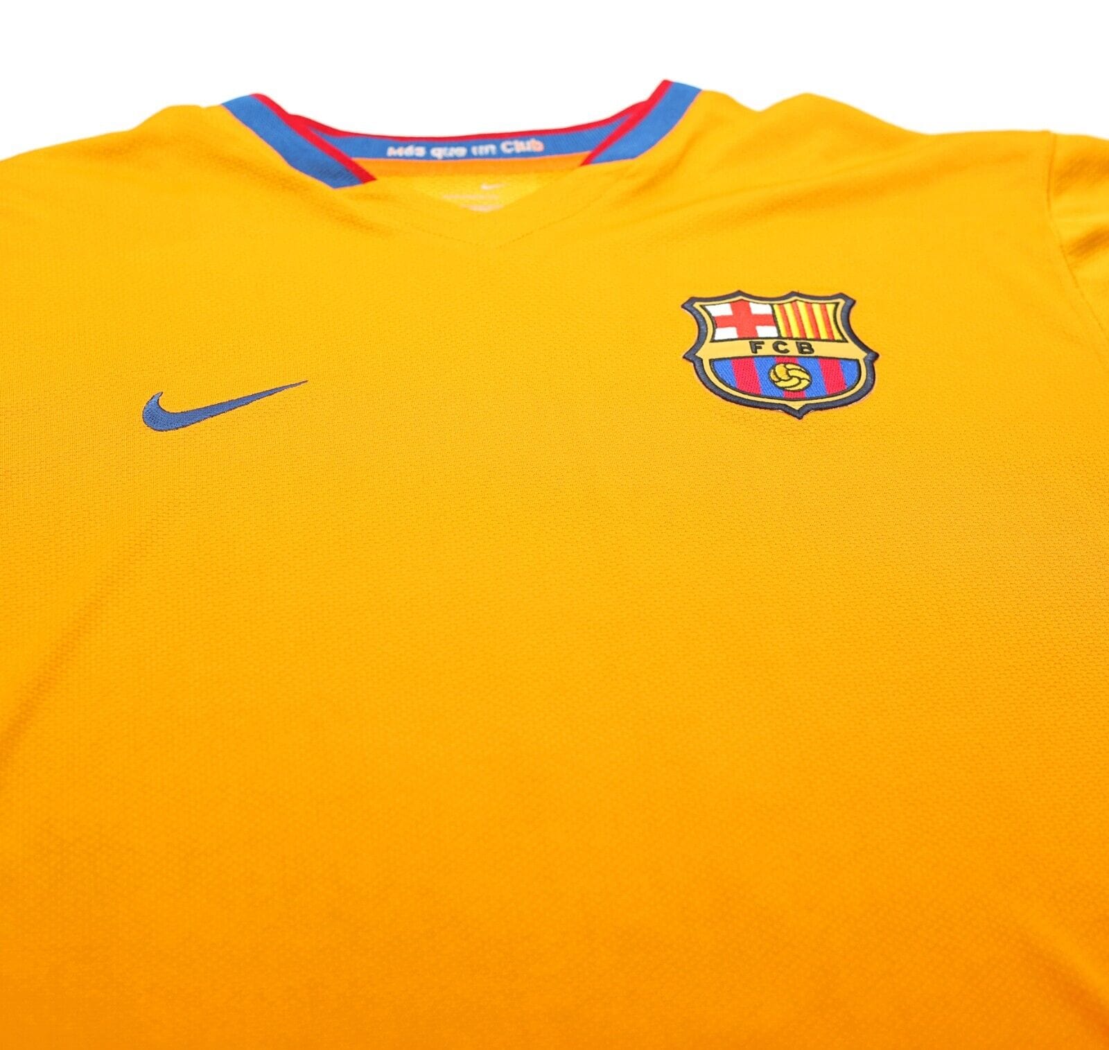 2006/07 XAVI #6 Barcelona Vintage Nike Away Football Shirt Jersey (L)