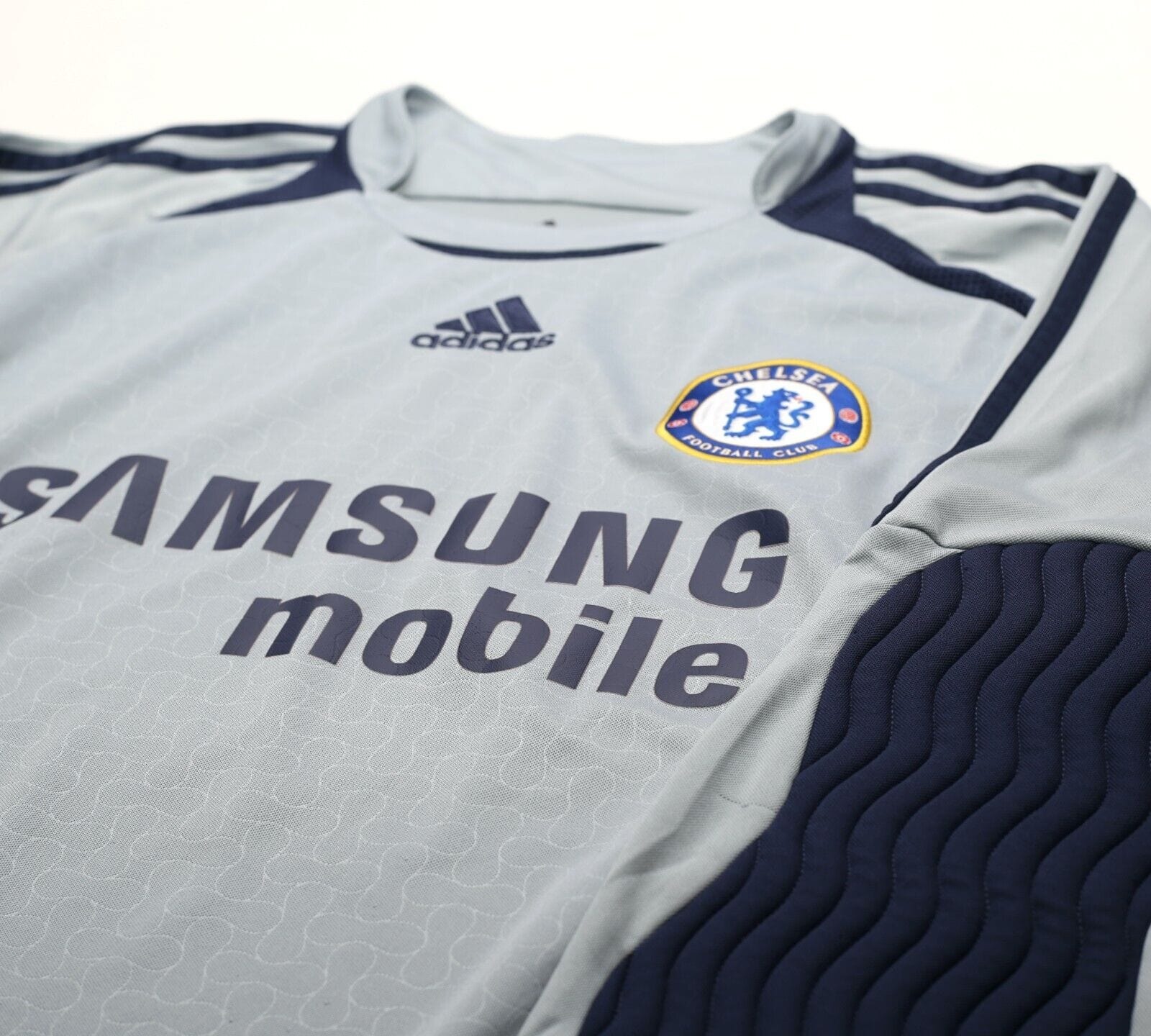 2006/08 CECH #1 Chelsea Vintage adidas UCL GK Football Shirt (M) Goalkeeper