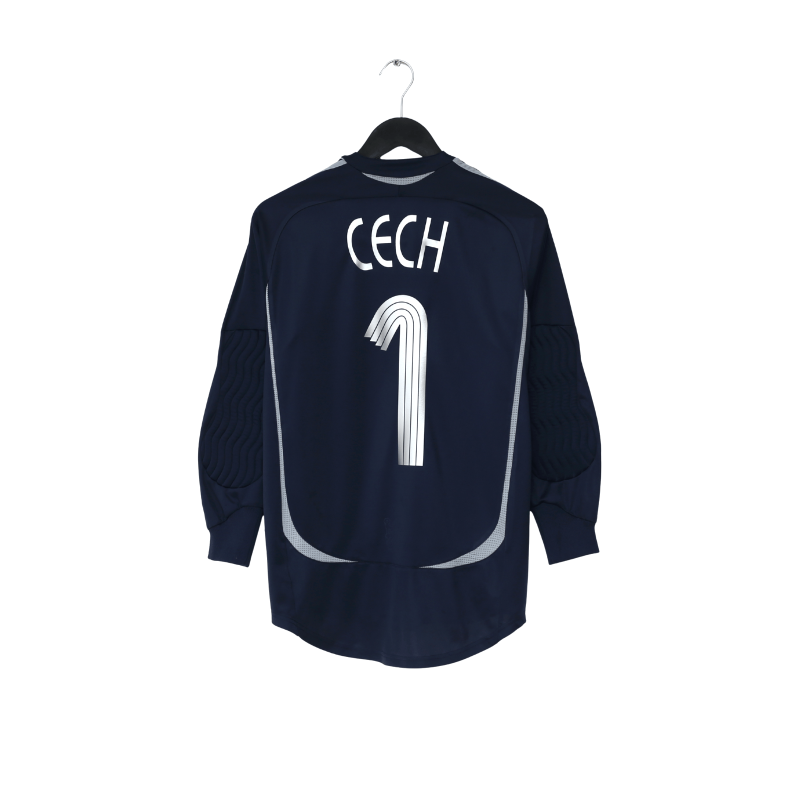 2006/08 CECH #1 Chelsea Vintage adidas UCL Goalkeeper Football Shirt (S)