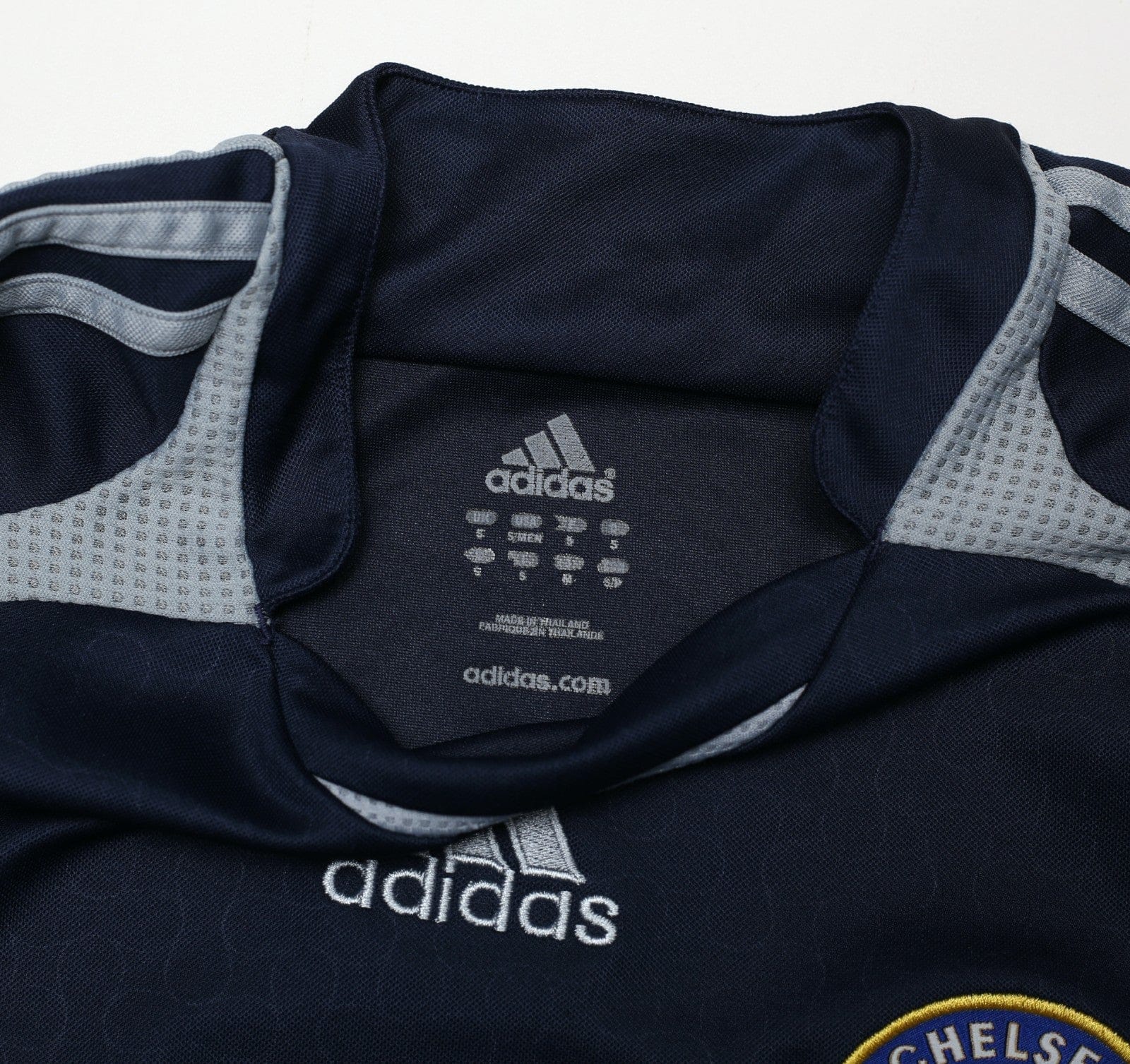 2006/08 CECH #1 Chelsea Vintage adidas UCL Goalkeeper Football Shirt (S)