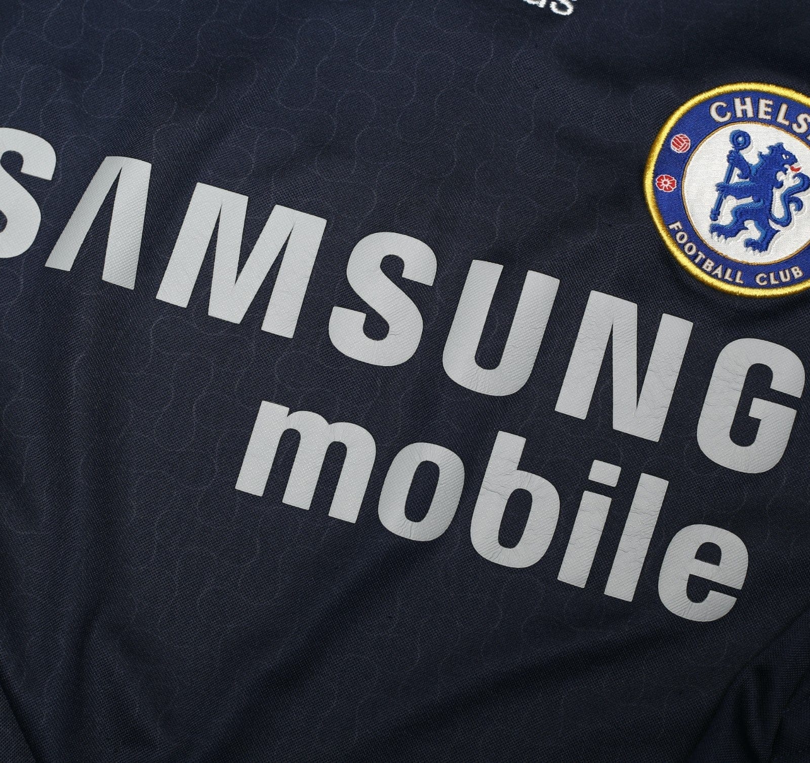 2006/08 CECH #1 Chelsea Vintage adidas UCL Goalkeeper Football Shirt (S)