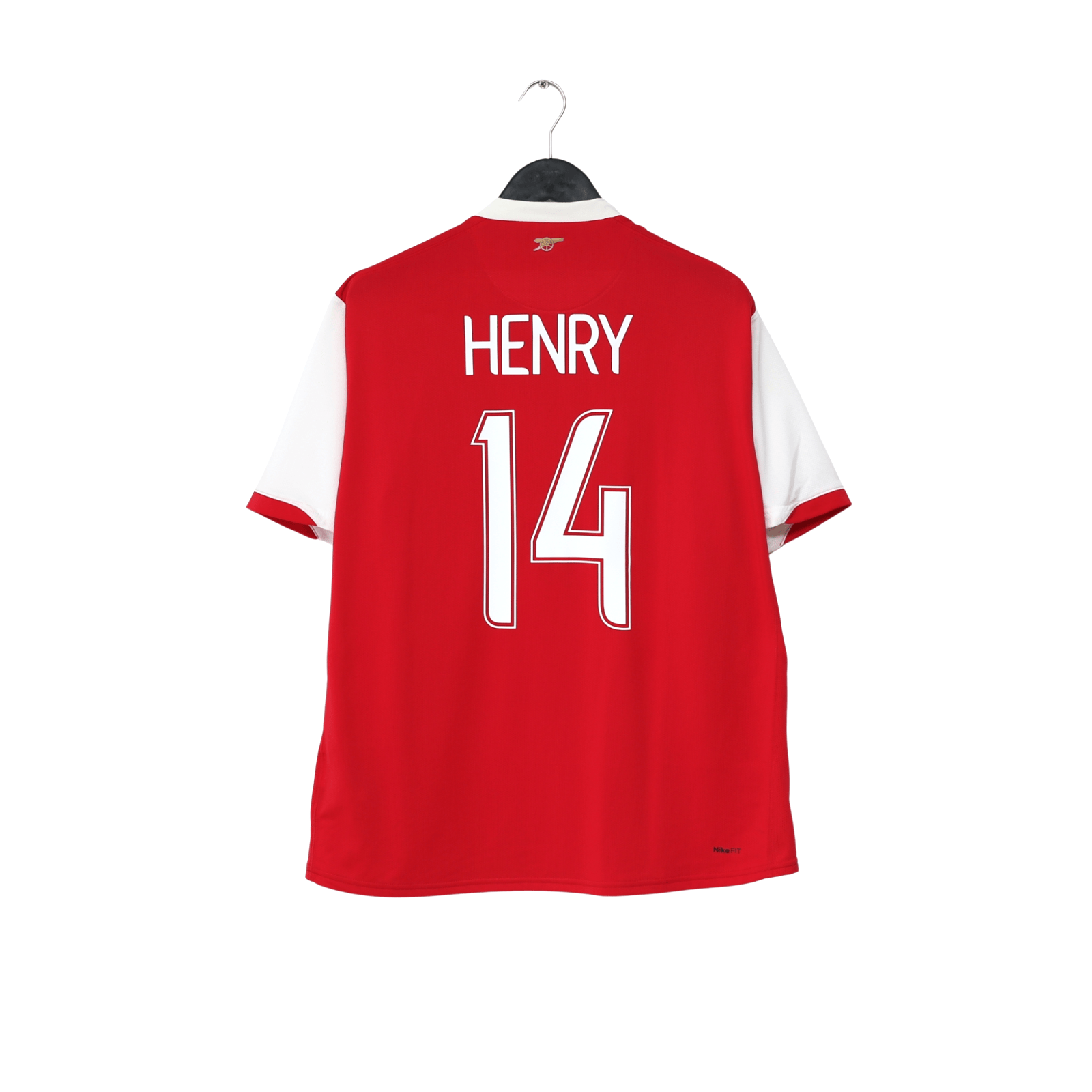 2006/08 Henry #14 Arsenal Vintage Nike European Home Football Shirt (L)
