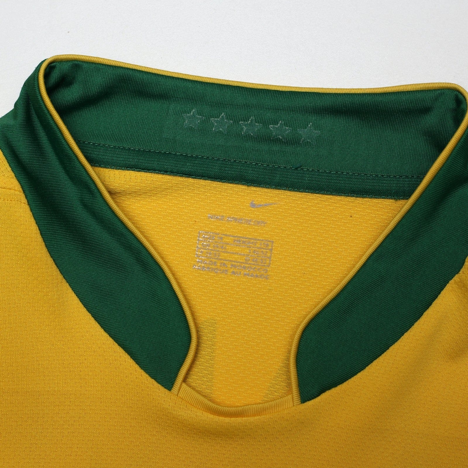 2006/08 Kaka #8 Brazil Vintage Nike World Cup 06 Home Football Shirt (M)