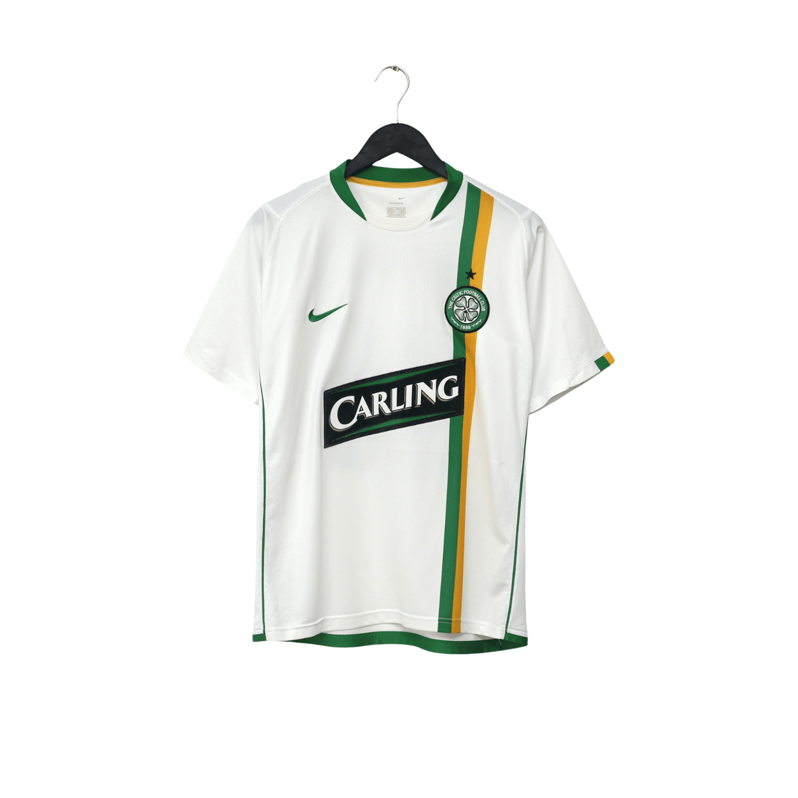 2006/08 Nakamura #25 Celtic Vintage Nike European 4th Football Shirt (M)