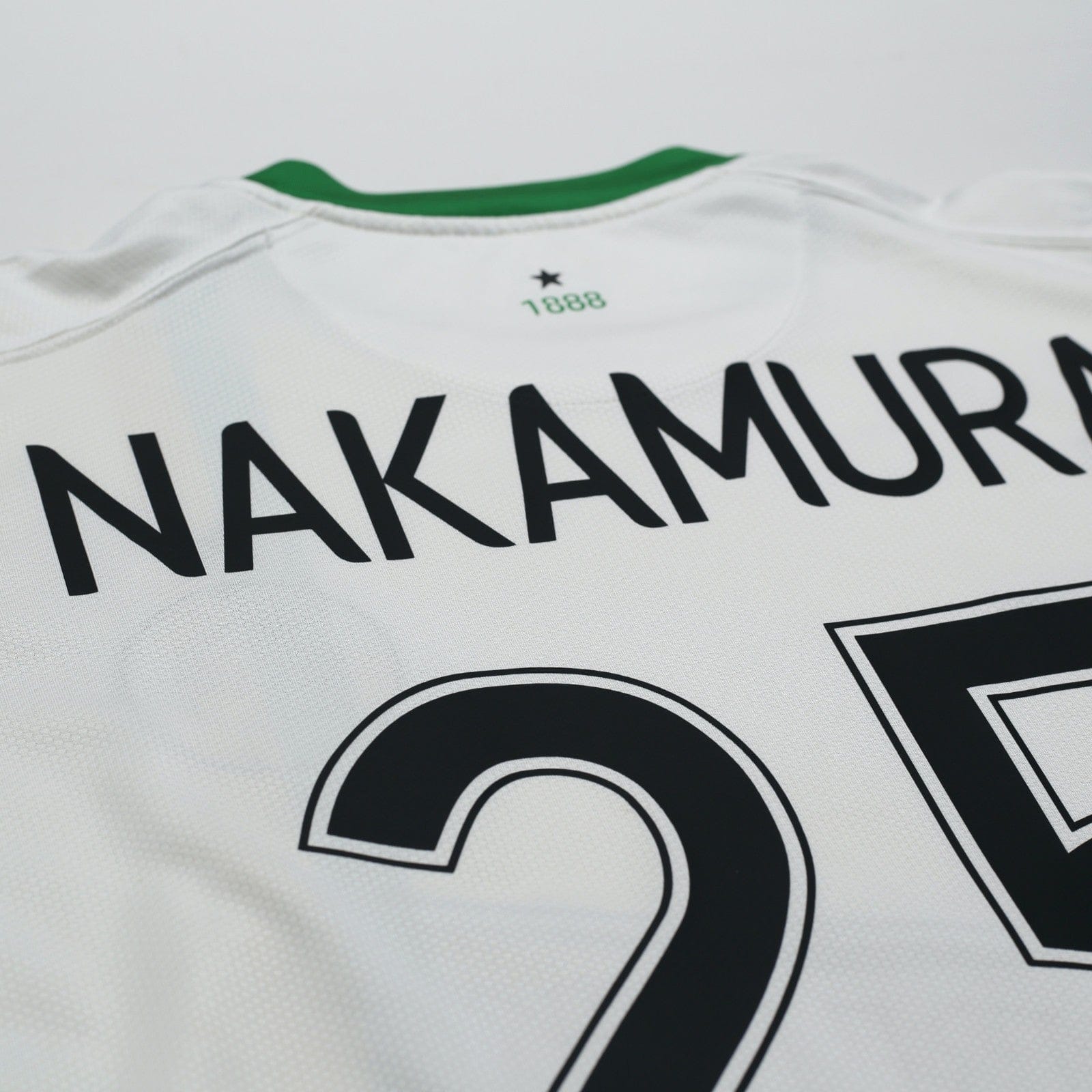 2006/08 Nakamura #25 Celtic Vintage Nike European 4th Football Shirt (M)