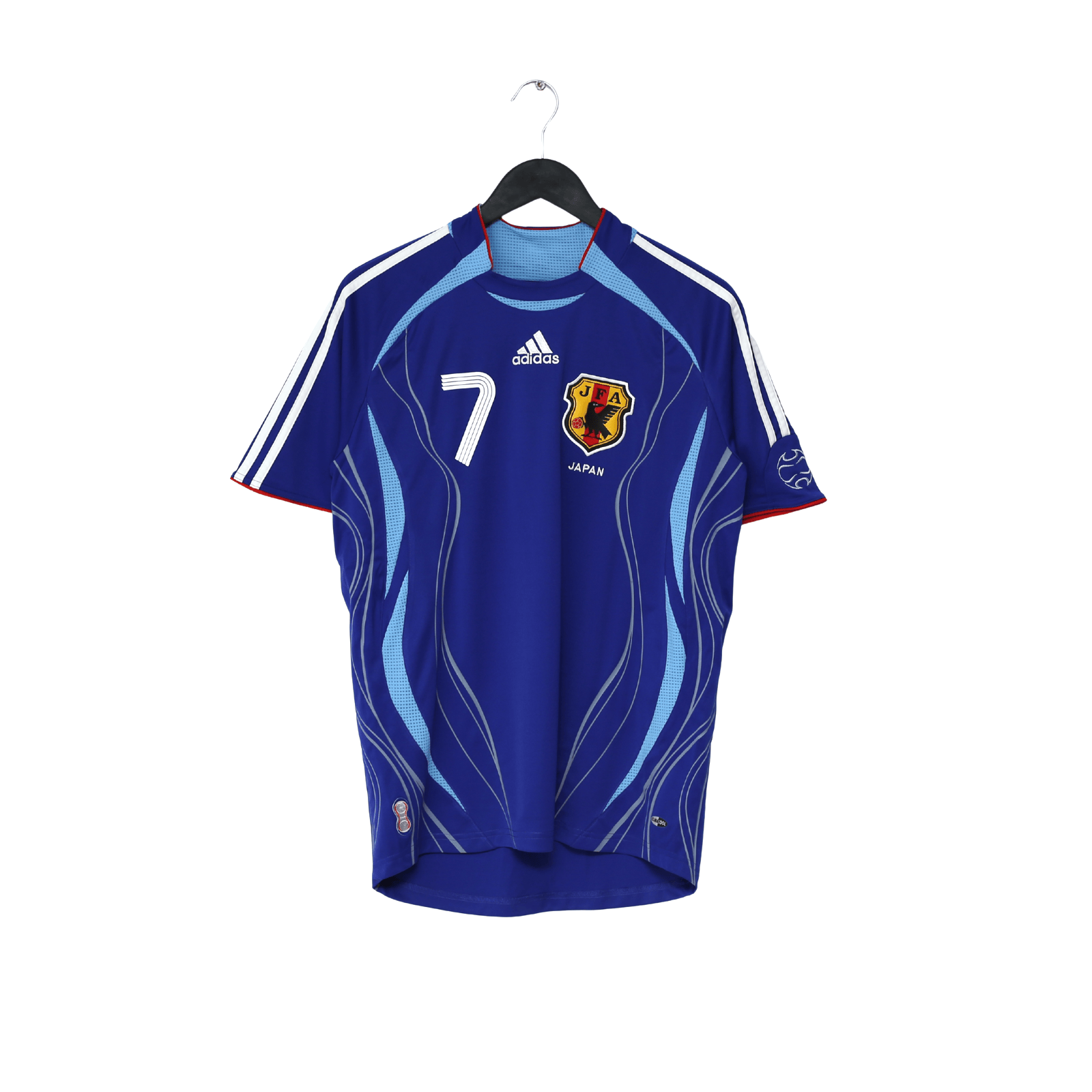 2006/08 NAKATA #7 Japan Vintage adidas Home Shirt (S) World Cup 2006