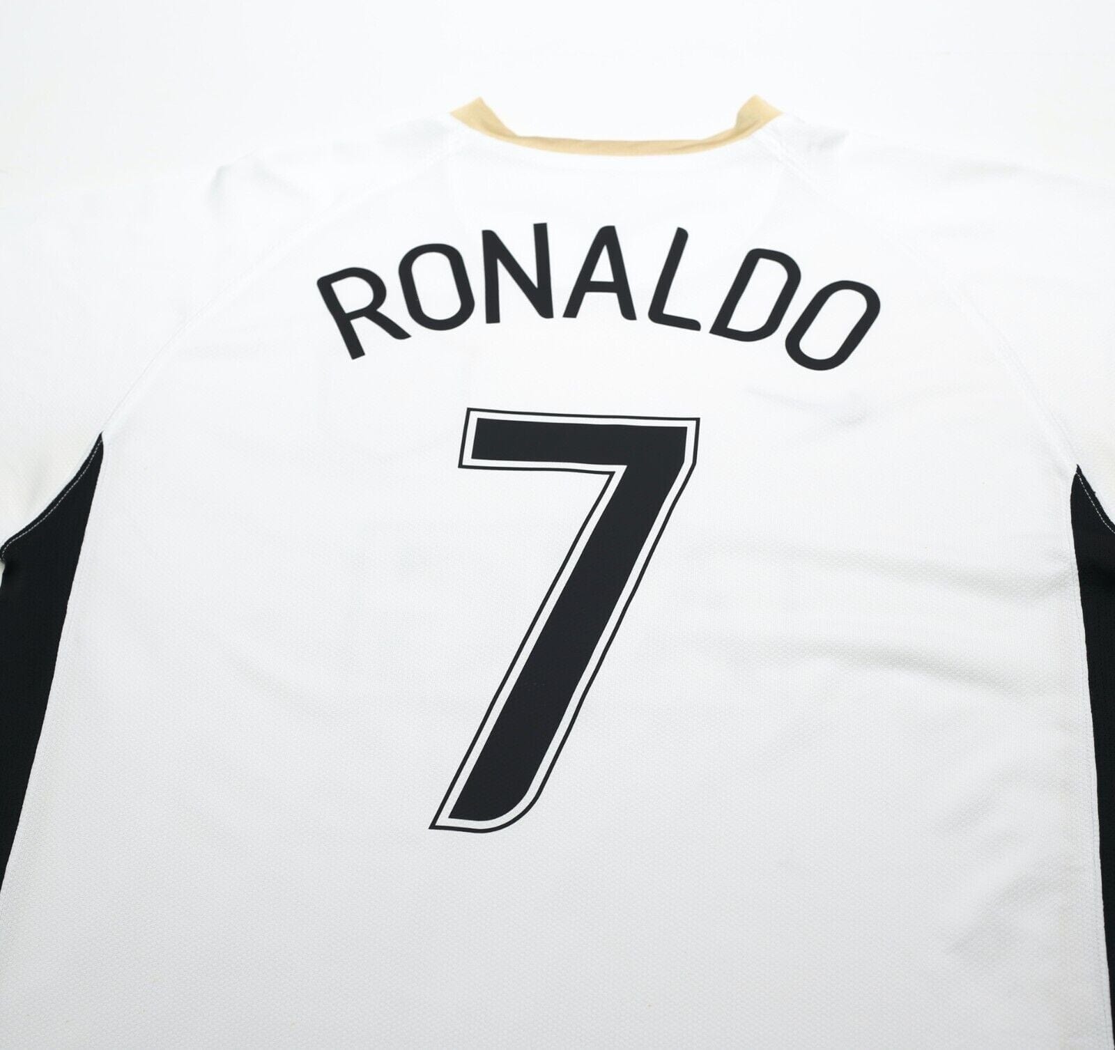 2006/08 RONALDO #7 Manchester United Vintage Nike Away Football Shirt (L)