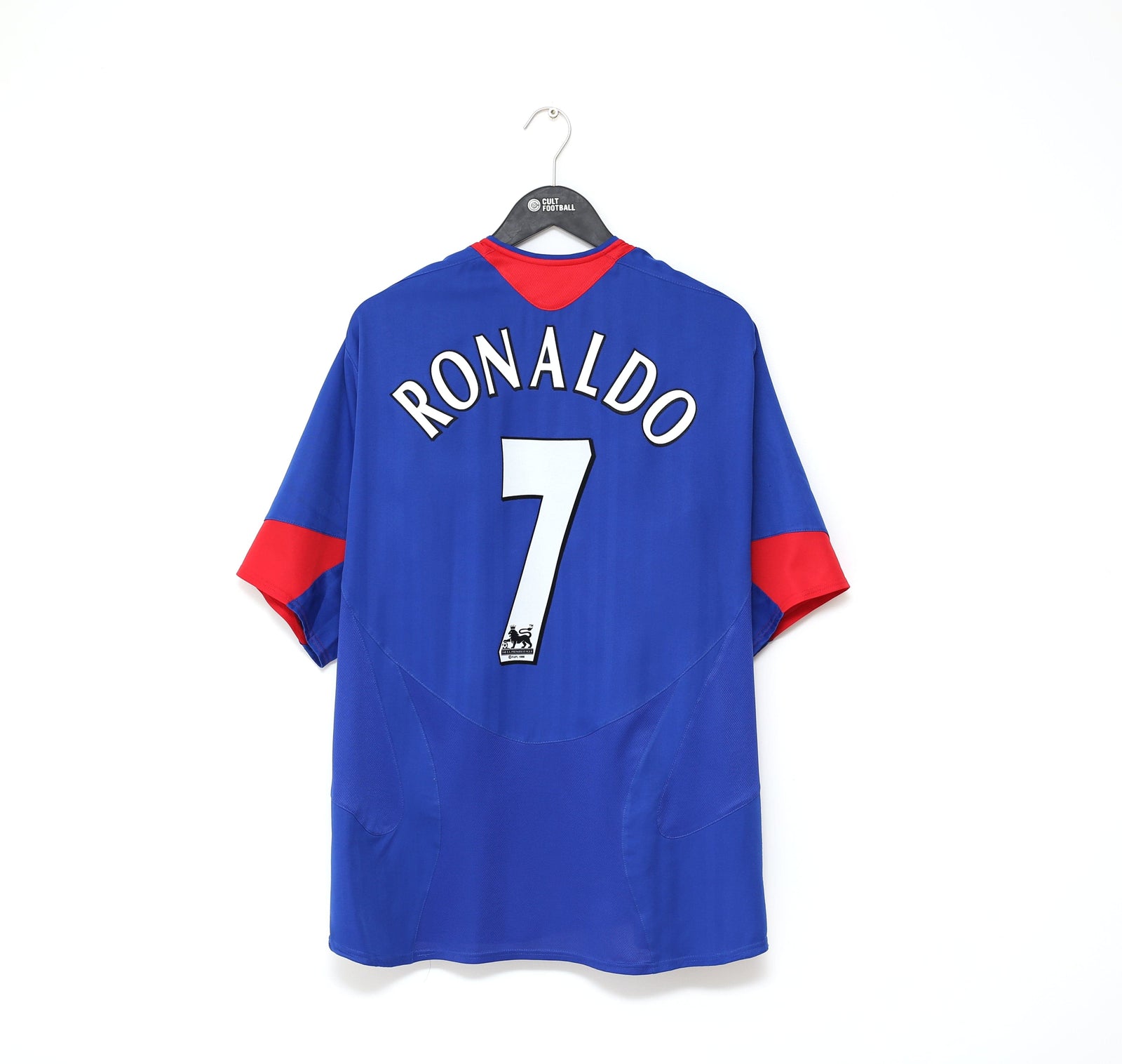 2006/08 RONALDO #7 Manchester United Vintage Nike Third Football Shirt (XL)