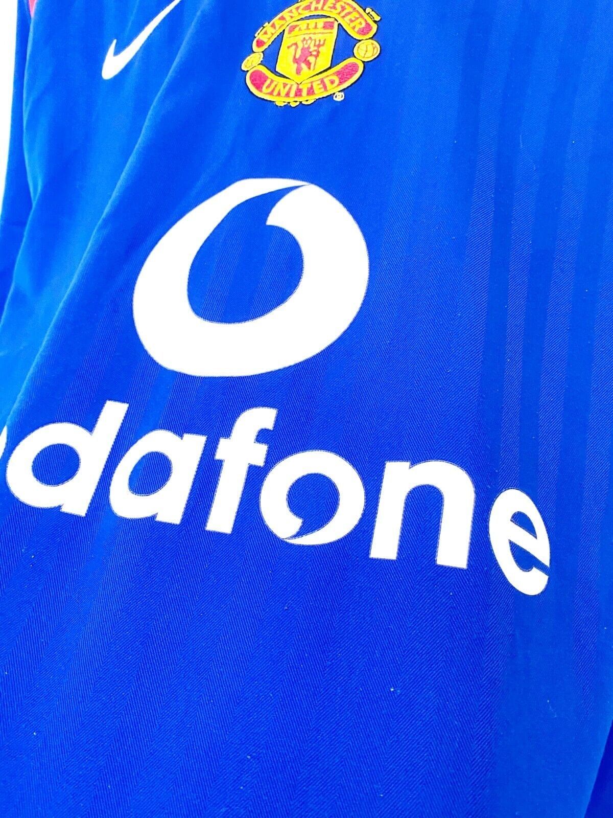 2006/08 RONALDO #7 Manchester United Vintage Nike Third Football Shirt (XL)