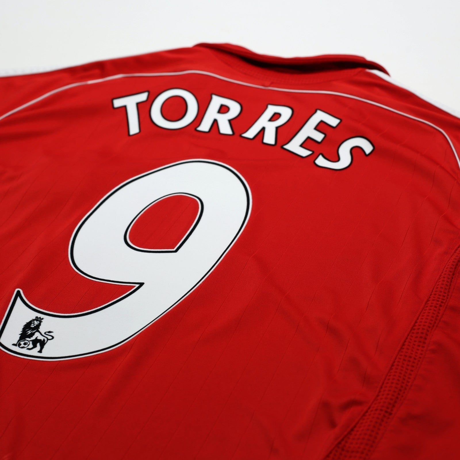 2006/08 Torres #9 Liverpool Vintage adidas Home Football Shirt (XL)