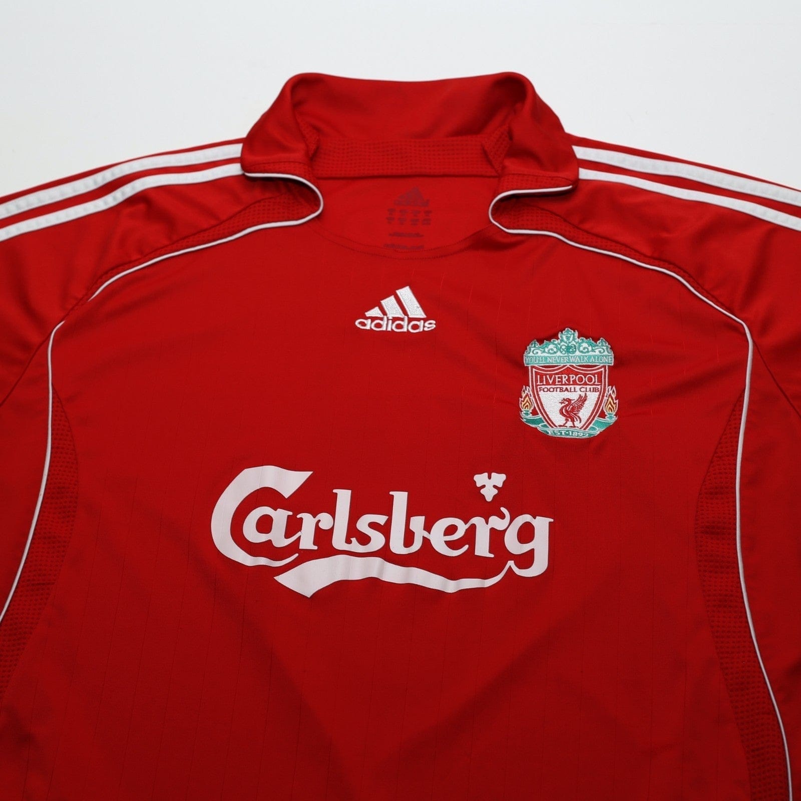 2006/08 Torres #9 Liverpool Vintage adidas Home Football Shirt (XL)