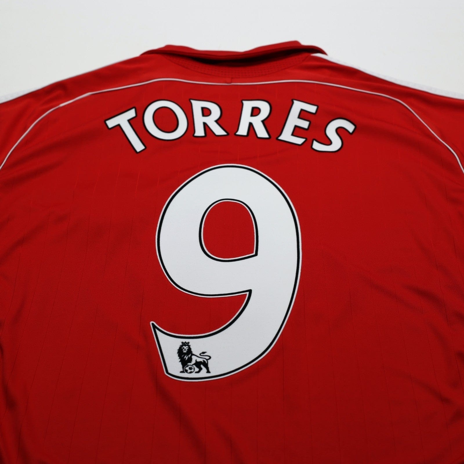 2006/08 Torres #9 Liverpool Vintage adidas Home Football Shirt (XL)
