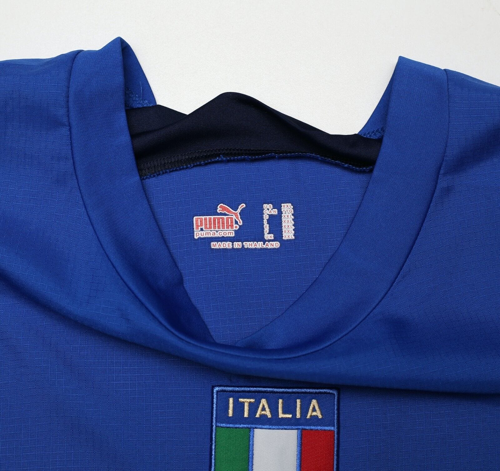 2006 MATERAZZI #23 Italy Vintage PUMA Home Football Shirt (XXL) WC 2006