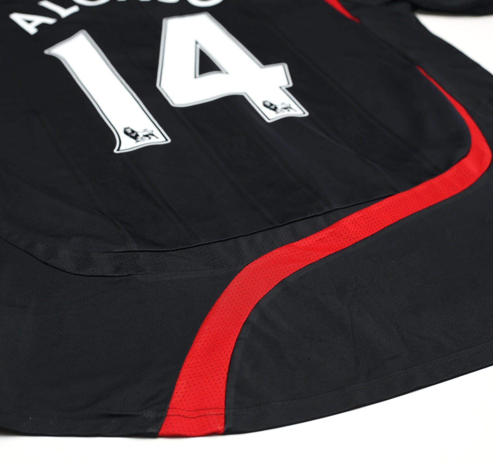 2007/08 ALONSO #14 Liverpool Vintage adidas Third Football Shirt (XL)
