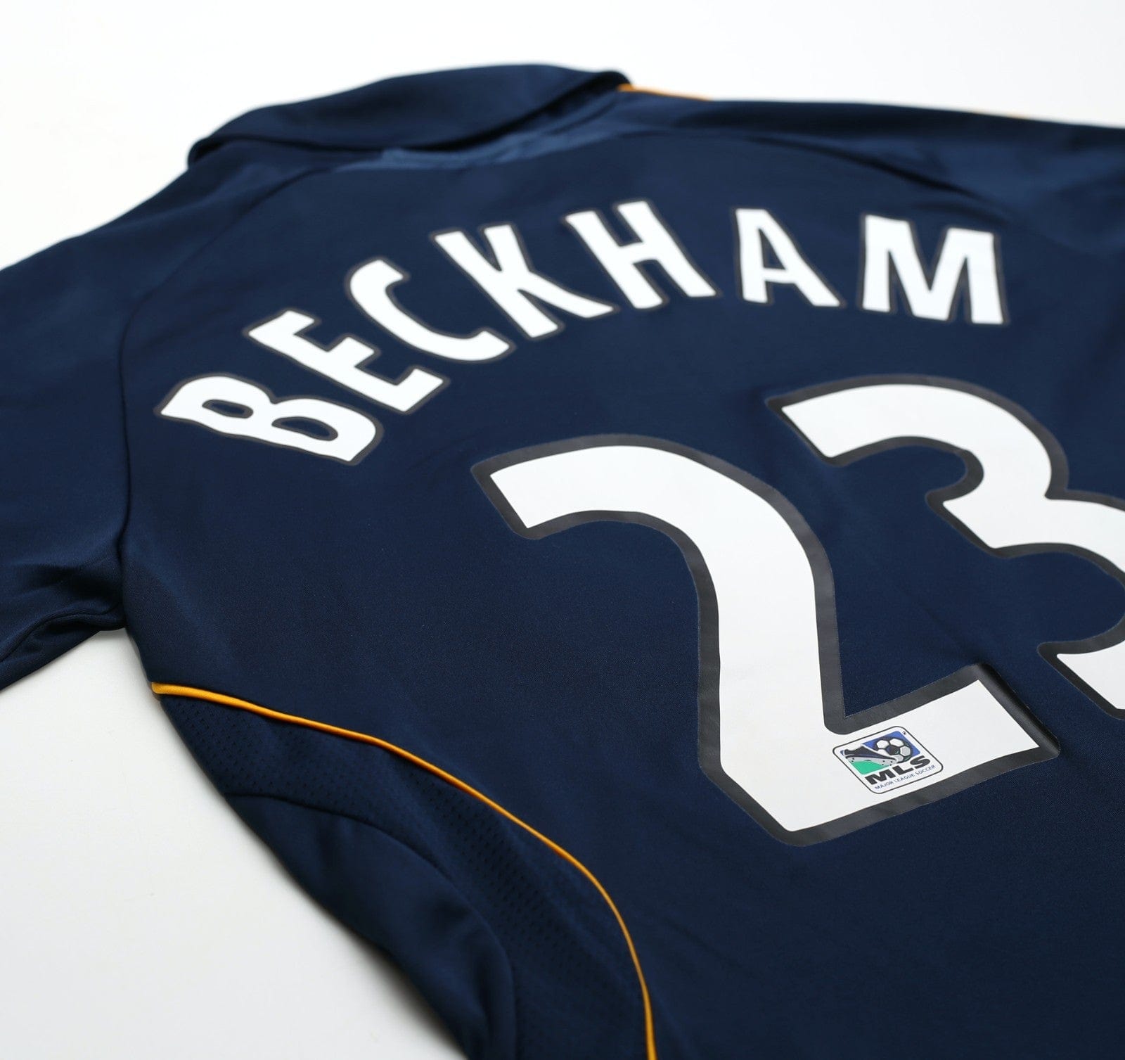 2007/08 BECKHAM #23 LA Galaxy Vintage adidas Away Football Soccer Shirt (S) MLS