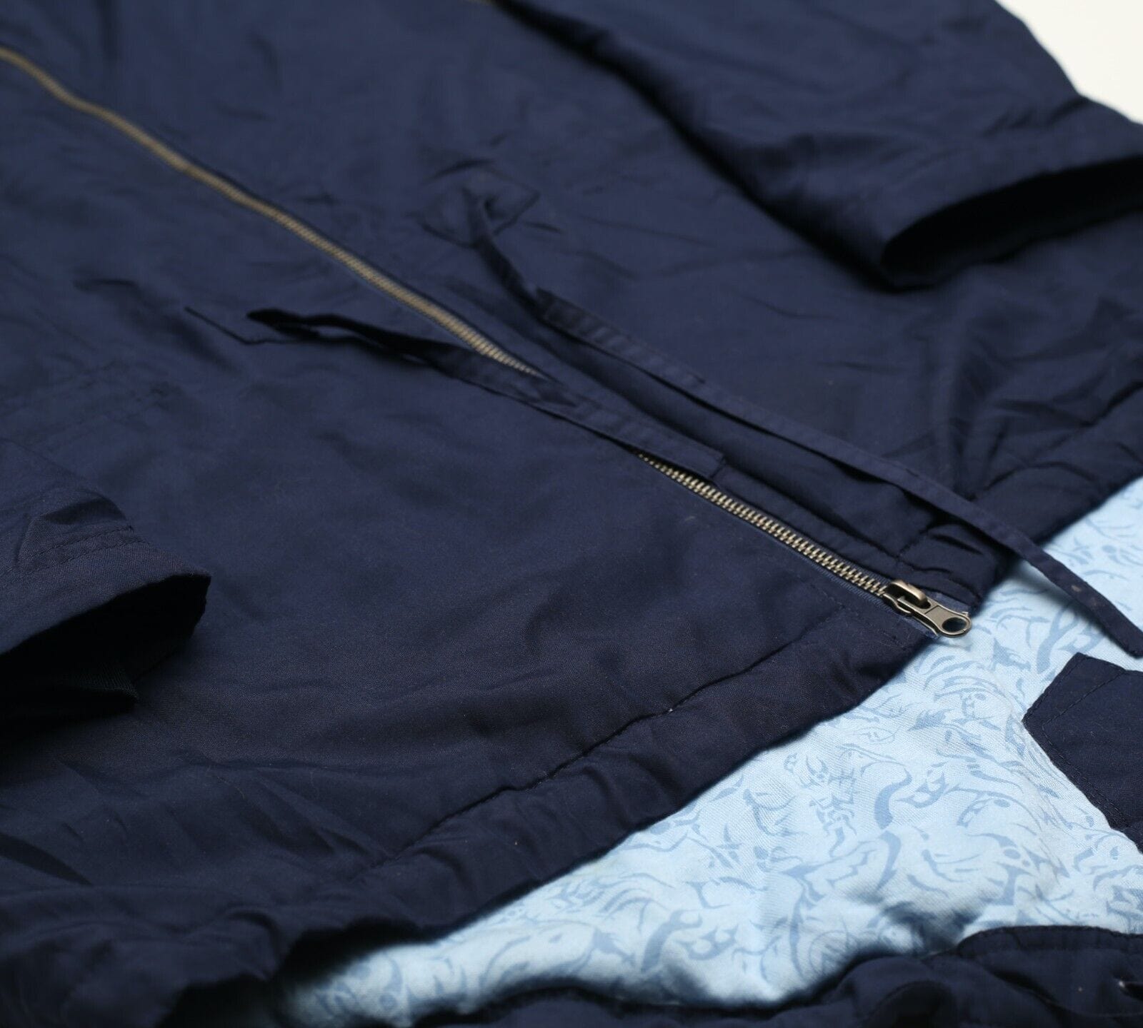 2007/08 MANCHESTER CITY Vintage le coq sportif Football Parka Jacket (M)