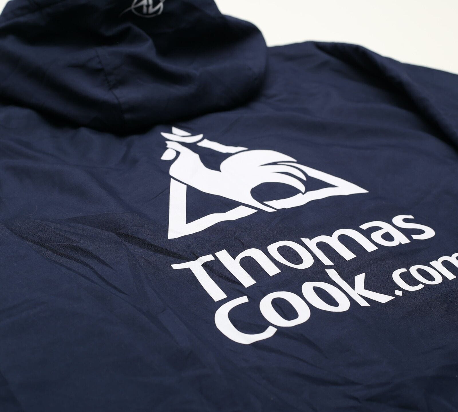 2007/08 MANCHESTER CITY Vintage le coq sportif Football Parka Jacket (M)