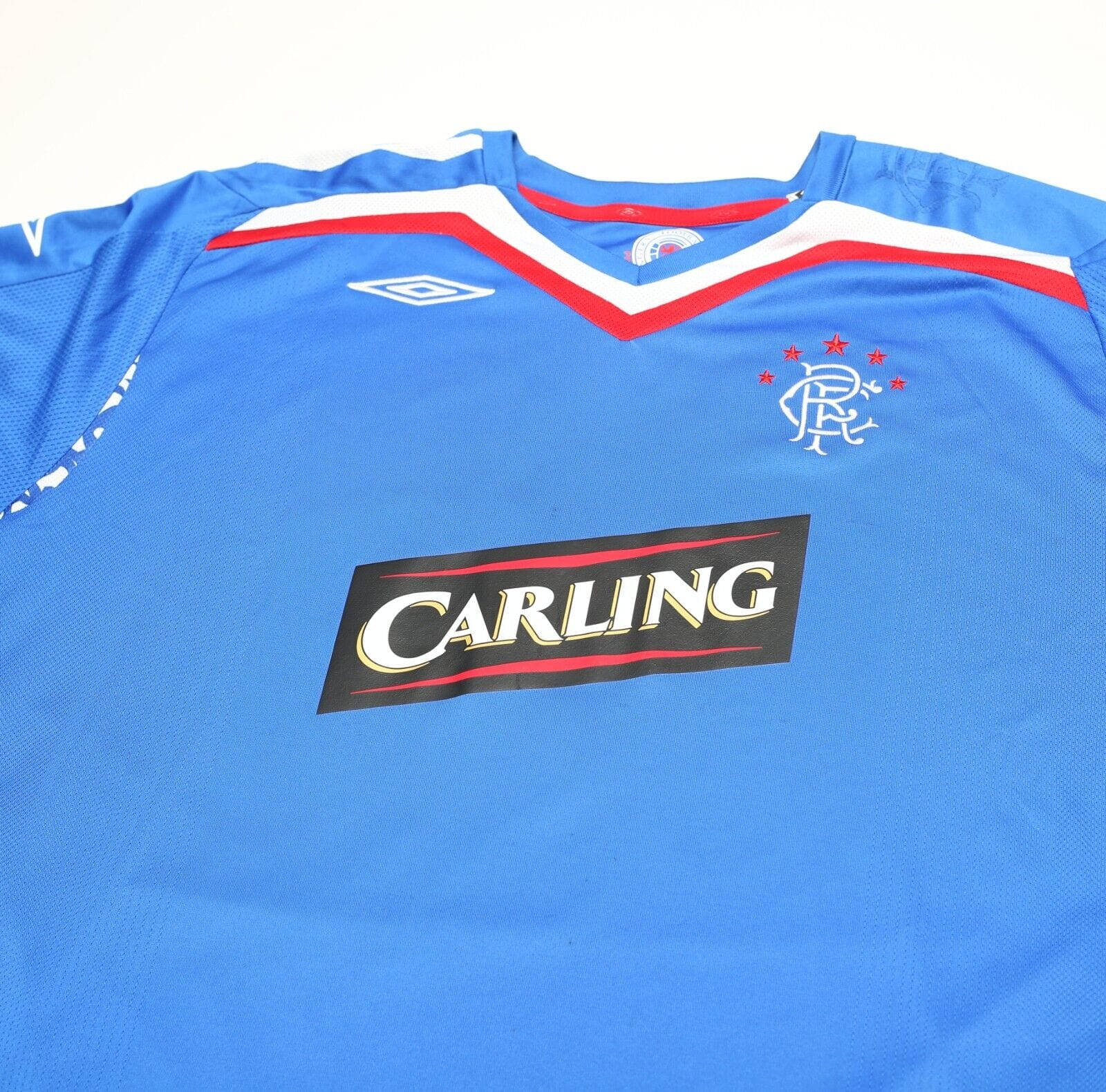 2007/08 RANGERS Vintage Umbro Home Football Shirt Jersey (3XL - XXXL)