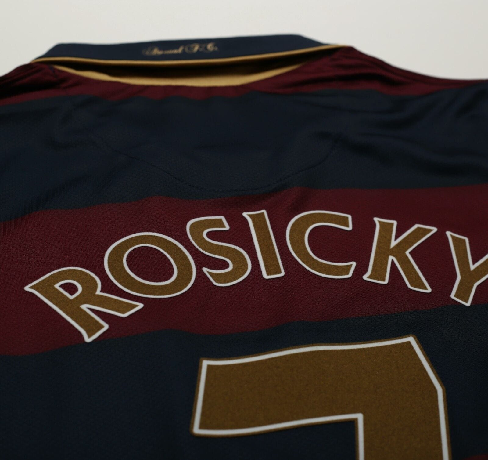 2007/08 ROSICKY #7 Arsenal Vintage Nike Third Football Shirt (S)