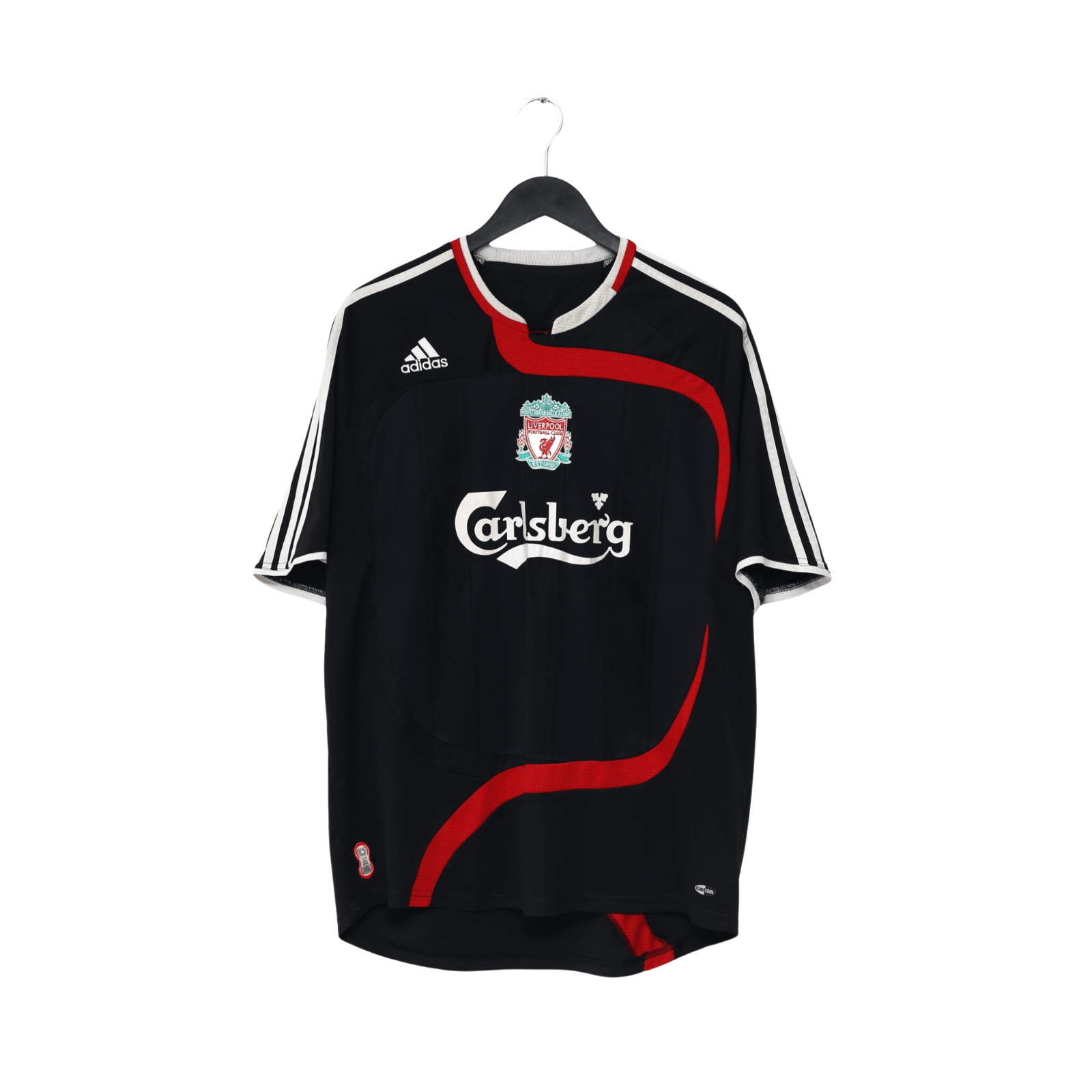 2007/08 Torres #9 Liverpool adidas Third Football Shirt (L)