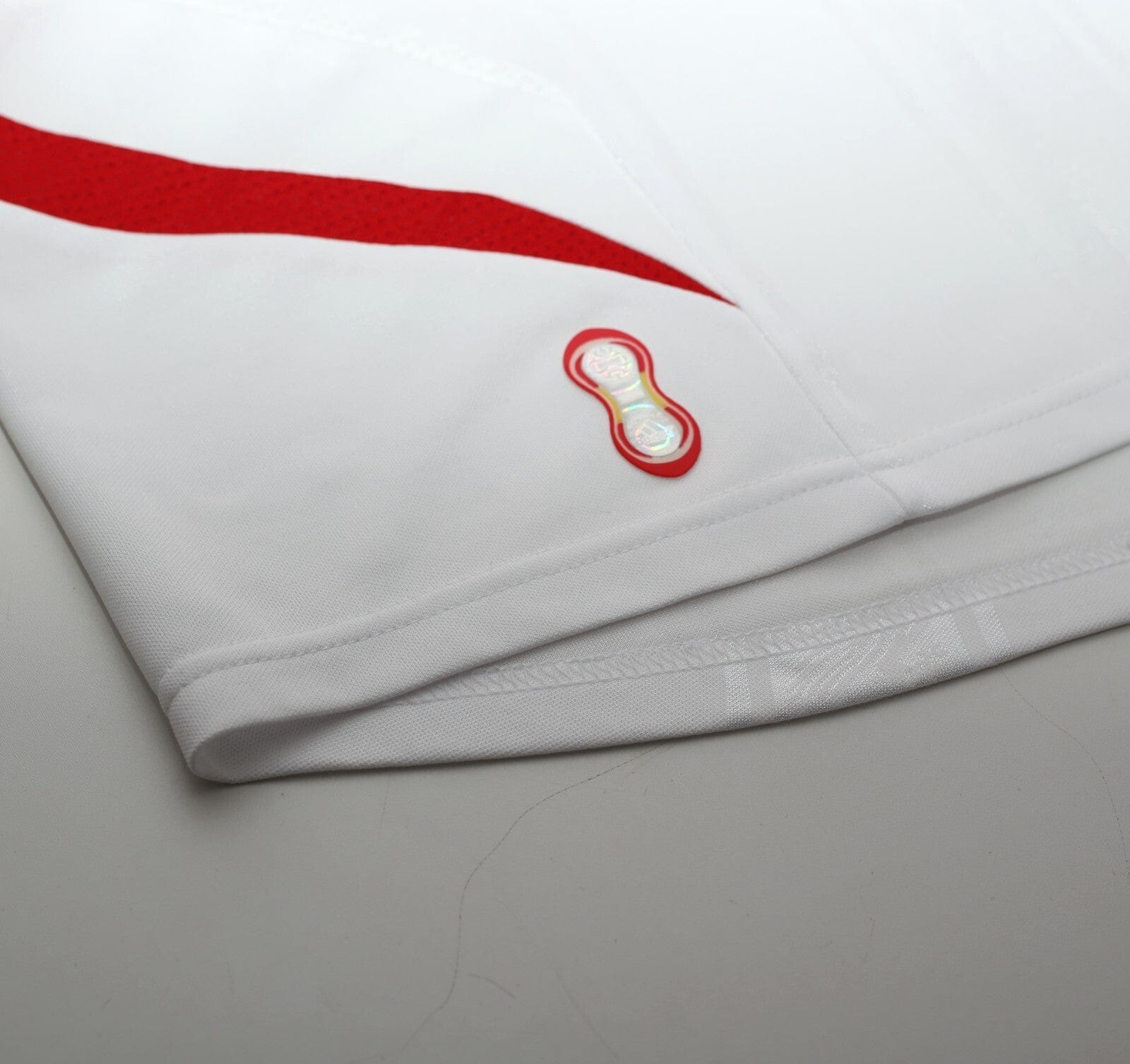 2007/08 TORRES #9 Liverpool Vintage adidas European Away Football Shirt (S)