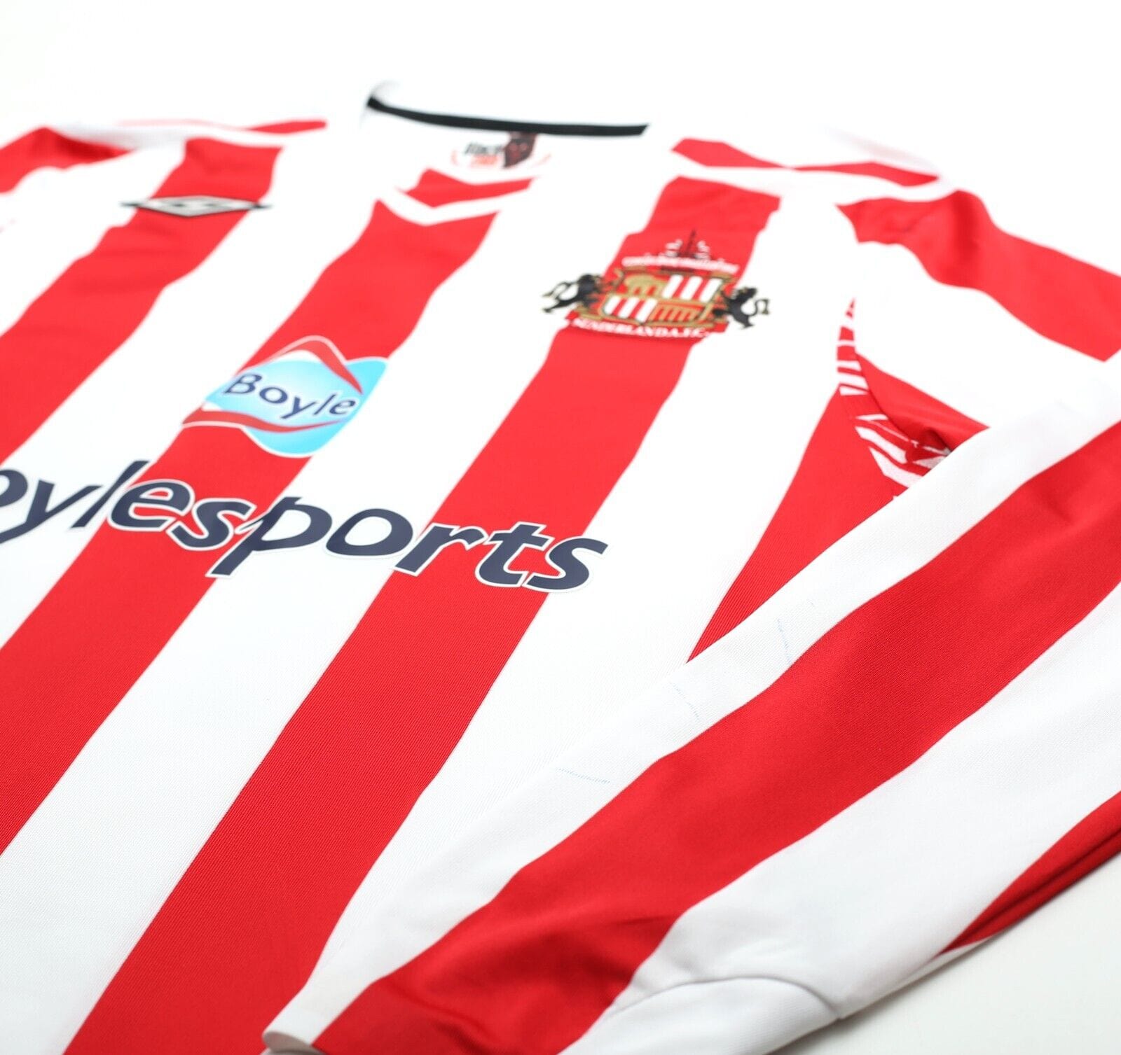 2007/08 YORKE #19 Sunderland Vintage Umbro L/S Football Shirt (M/L)