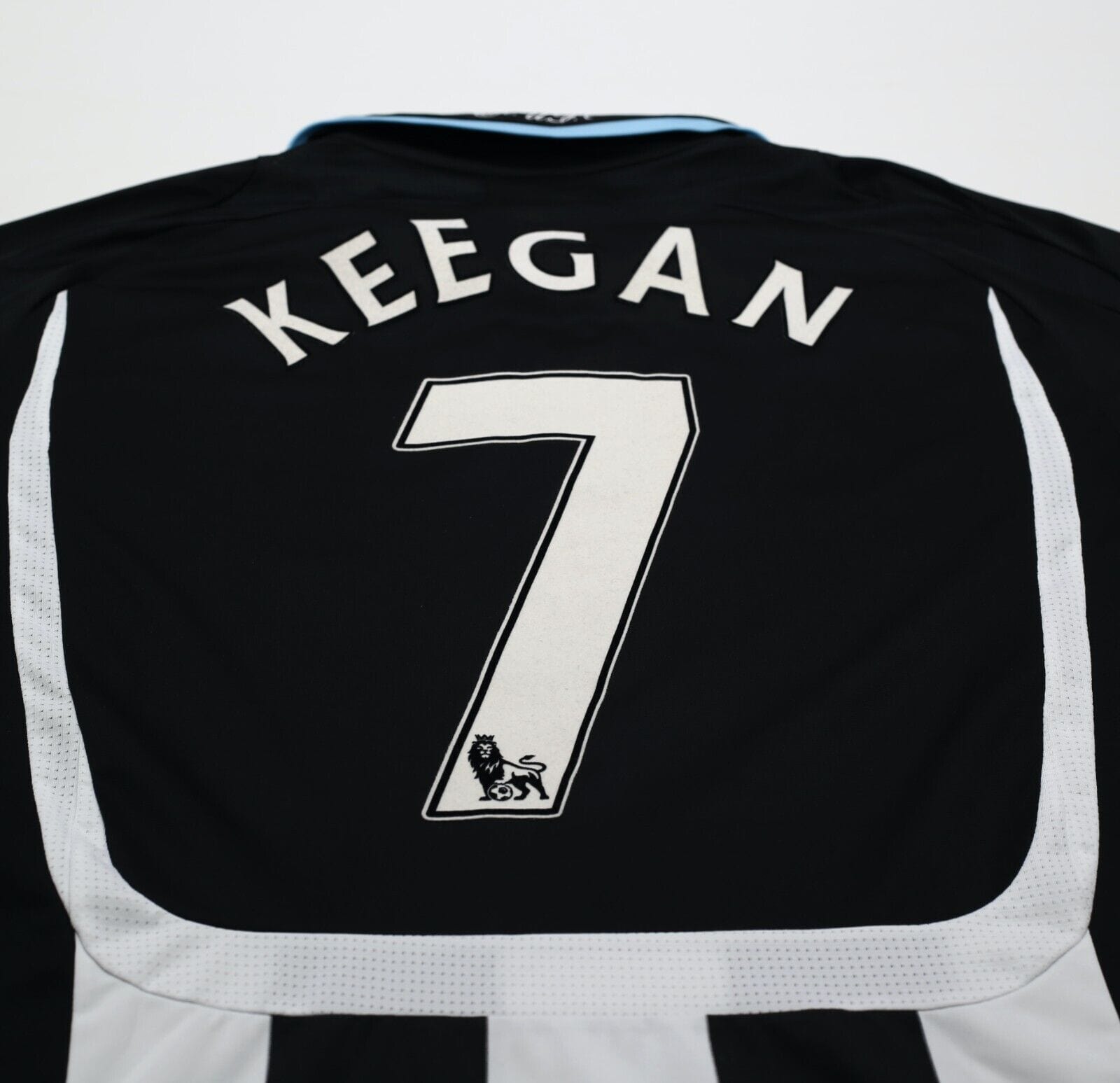 2007/09 KEEGAN #7 Newcastle United Vintage adidas Home Football Shirt (M)