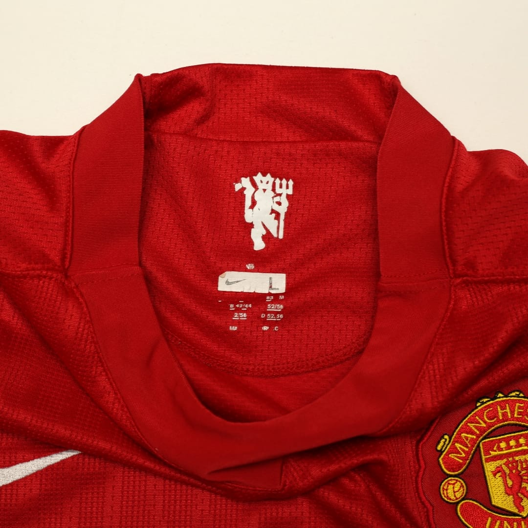 2007/09 Manchester United Vintage Nike Home Football Shirt (L)
