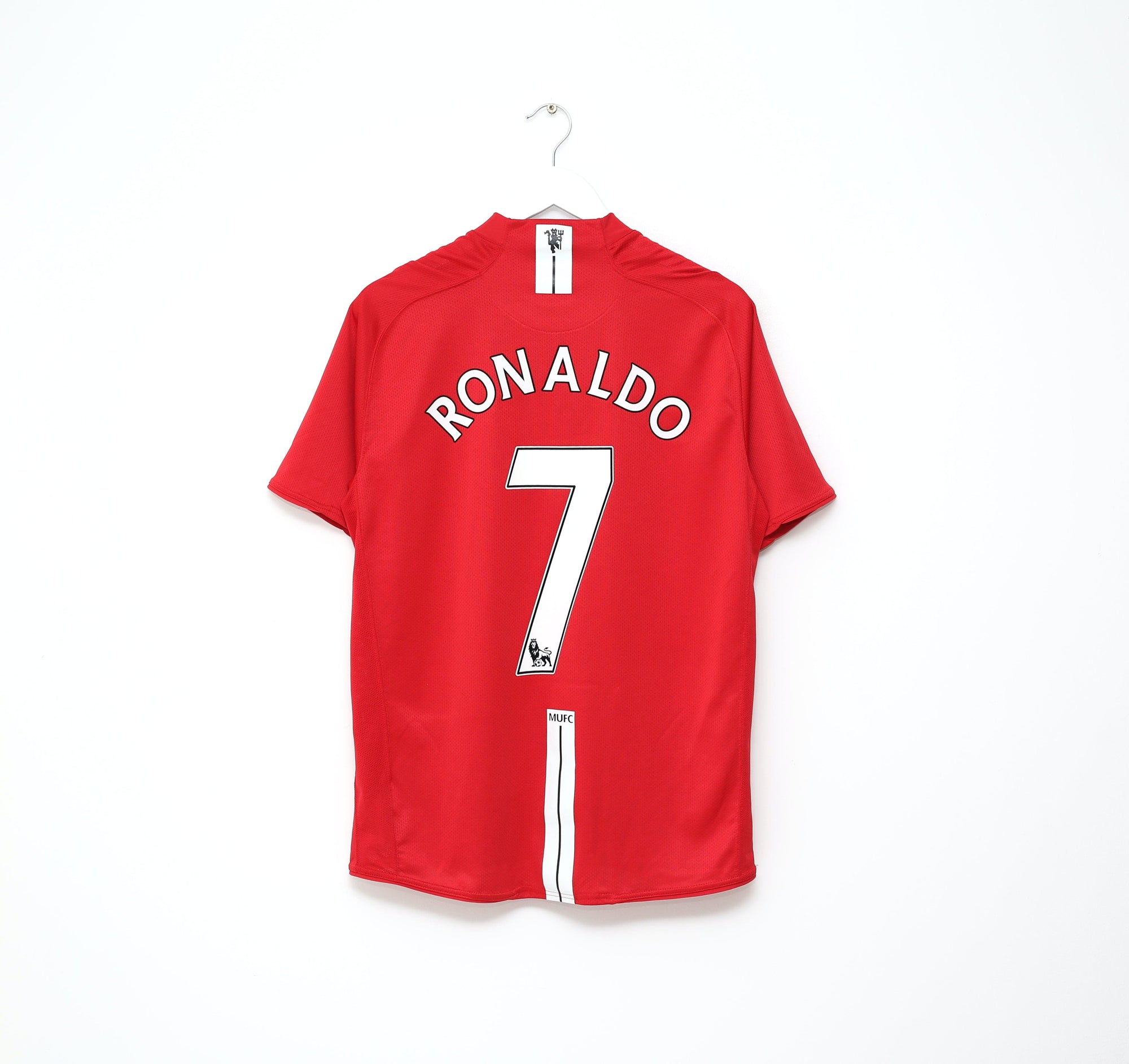 2007/09 RONALDO #7 Manchester United Vintage Nike Home Football Shirt (L) BNWOT