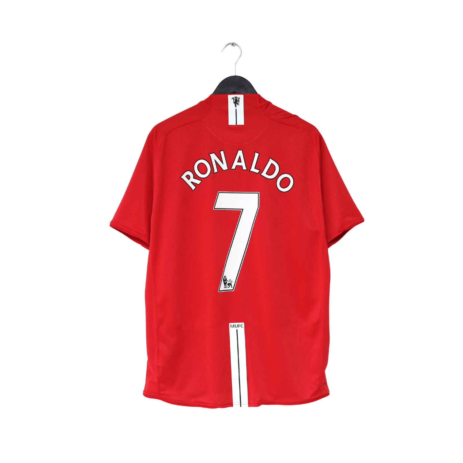 2007/09 RONALDO #7 Manchester United Vintage Nike Home Football Shirt (XL)