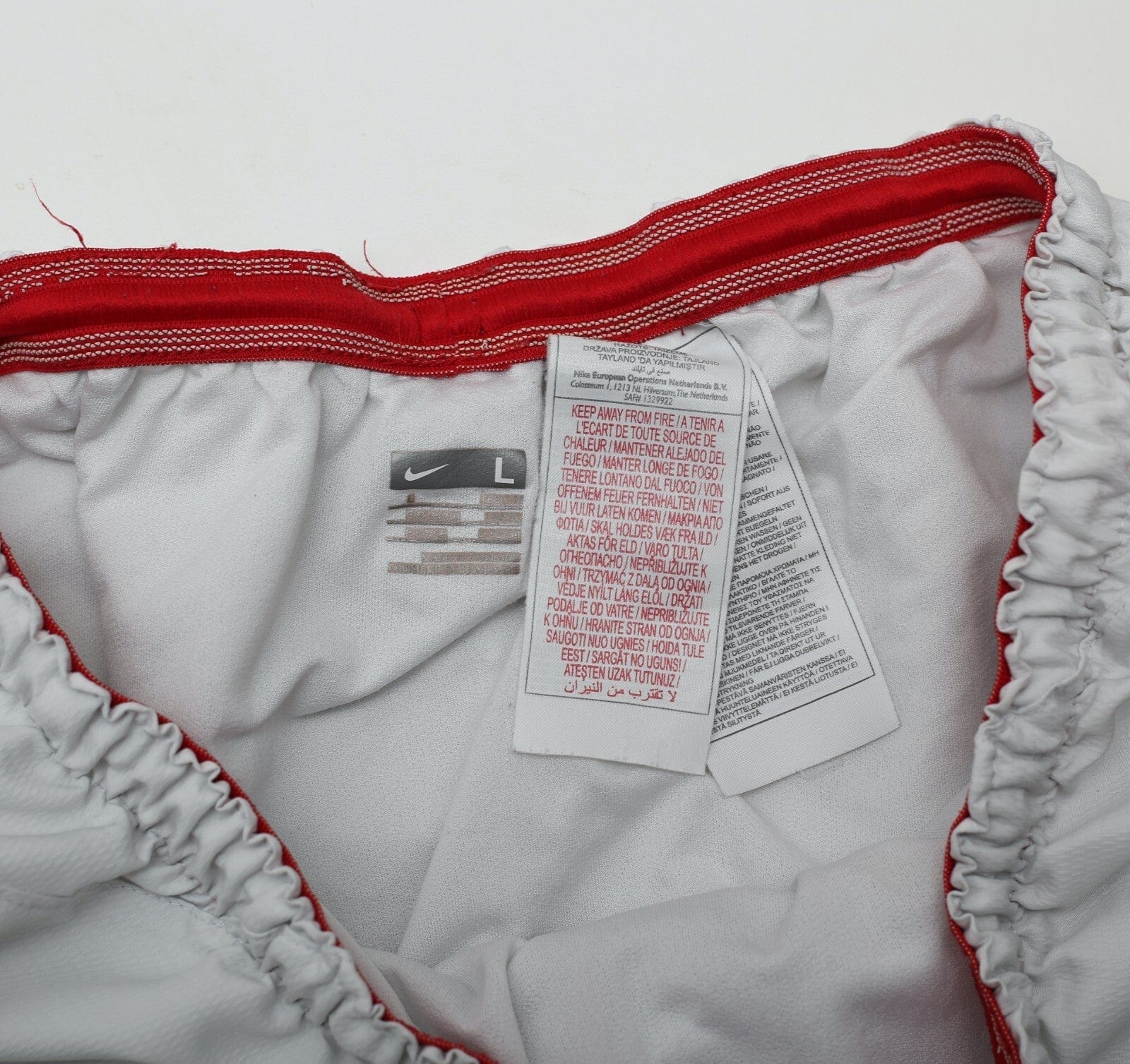 2007/09 RONALDO #7 Manchester United Vintage Nike Home Football Shorts (L) 34/36