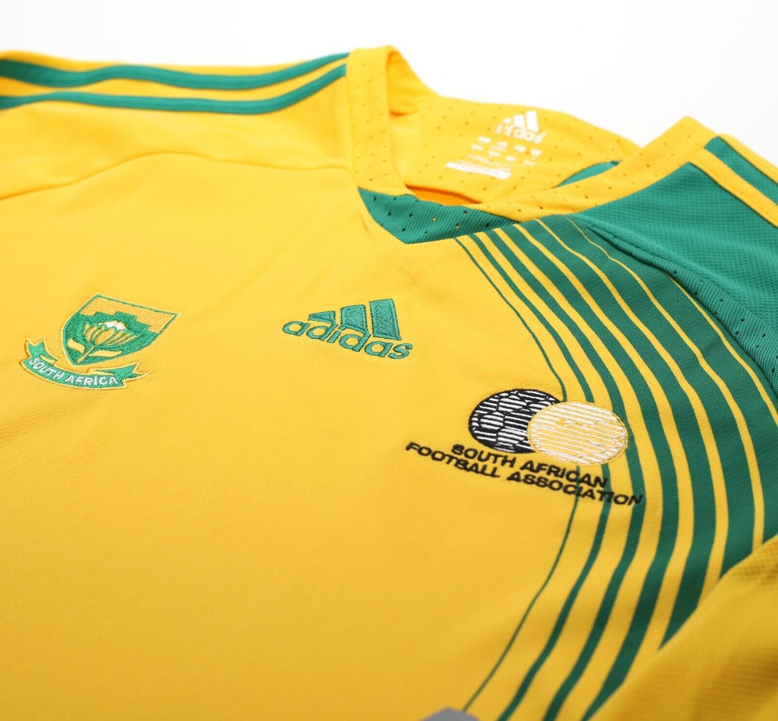 2007/09 SOUTH AFRICA Vintage adidas Home Football Shirt (S) BNWT