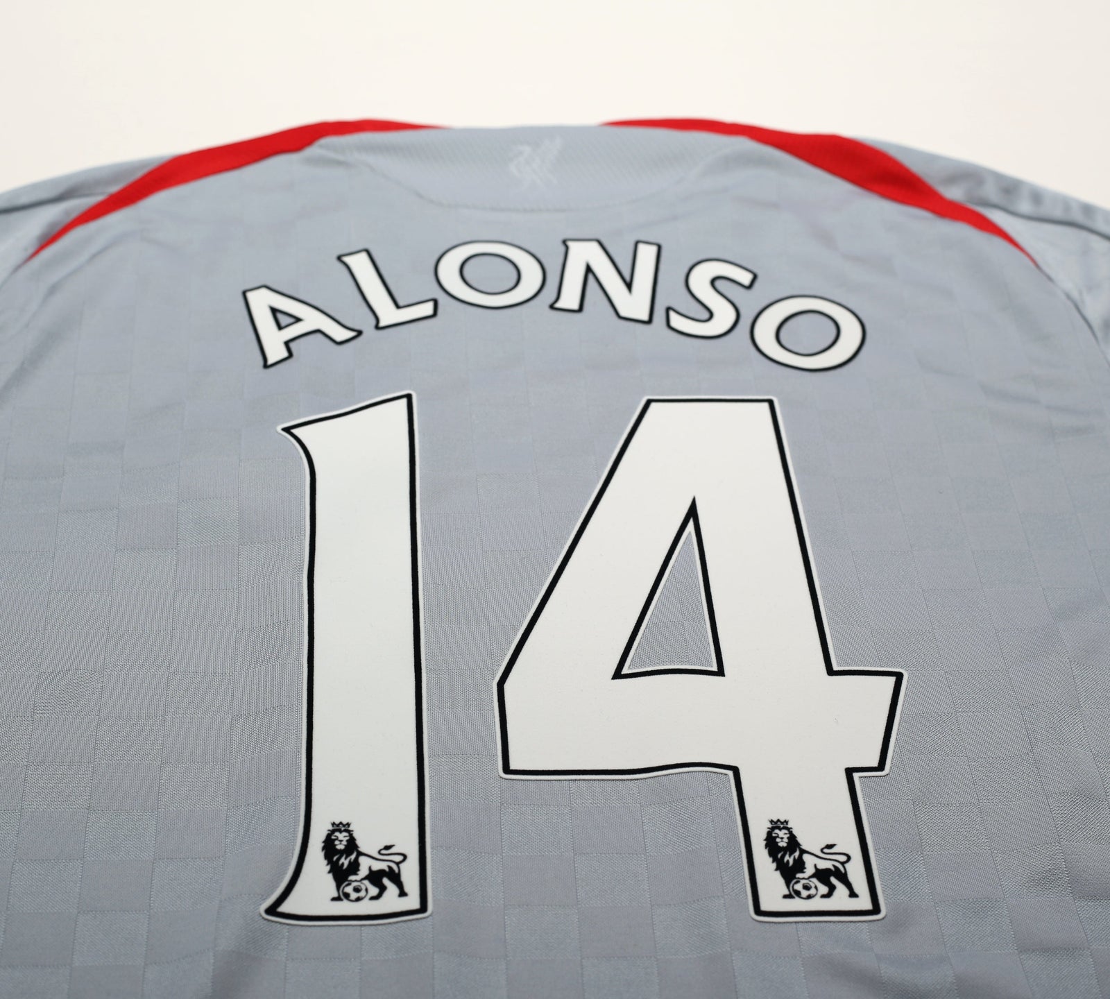 2008/09 ALONSO #14 Liverpool Vintage Adidas Away Football Shirt (XL)