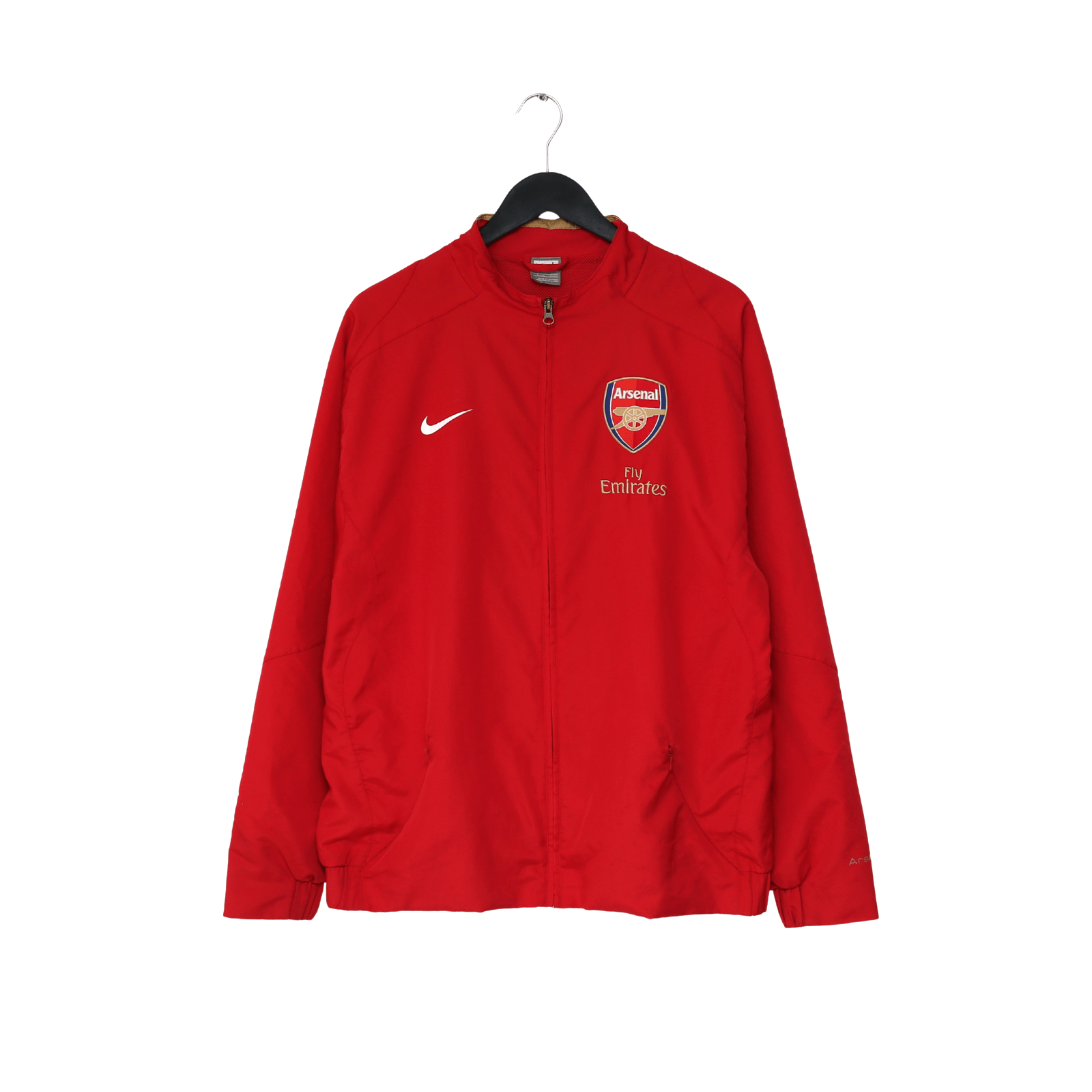 2008/09 ARSENAL Vintage Nike Football Track Top Jacket (L)