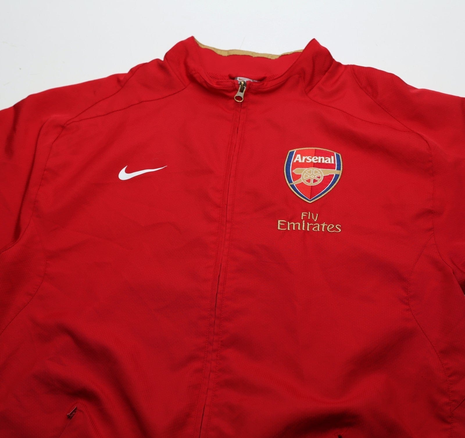 2008/09 ARSENAL Vintage Nike Football Track Top Jacket (L)
