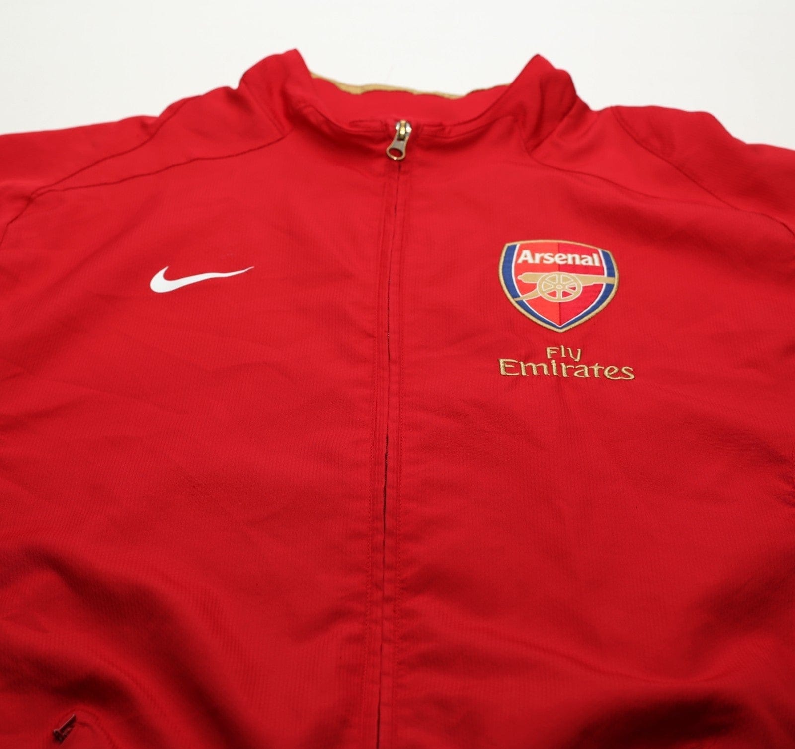2008/09 ARSENAL Vintage Nike Football Track Top Jacket (L)