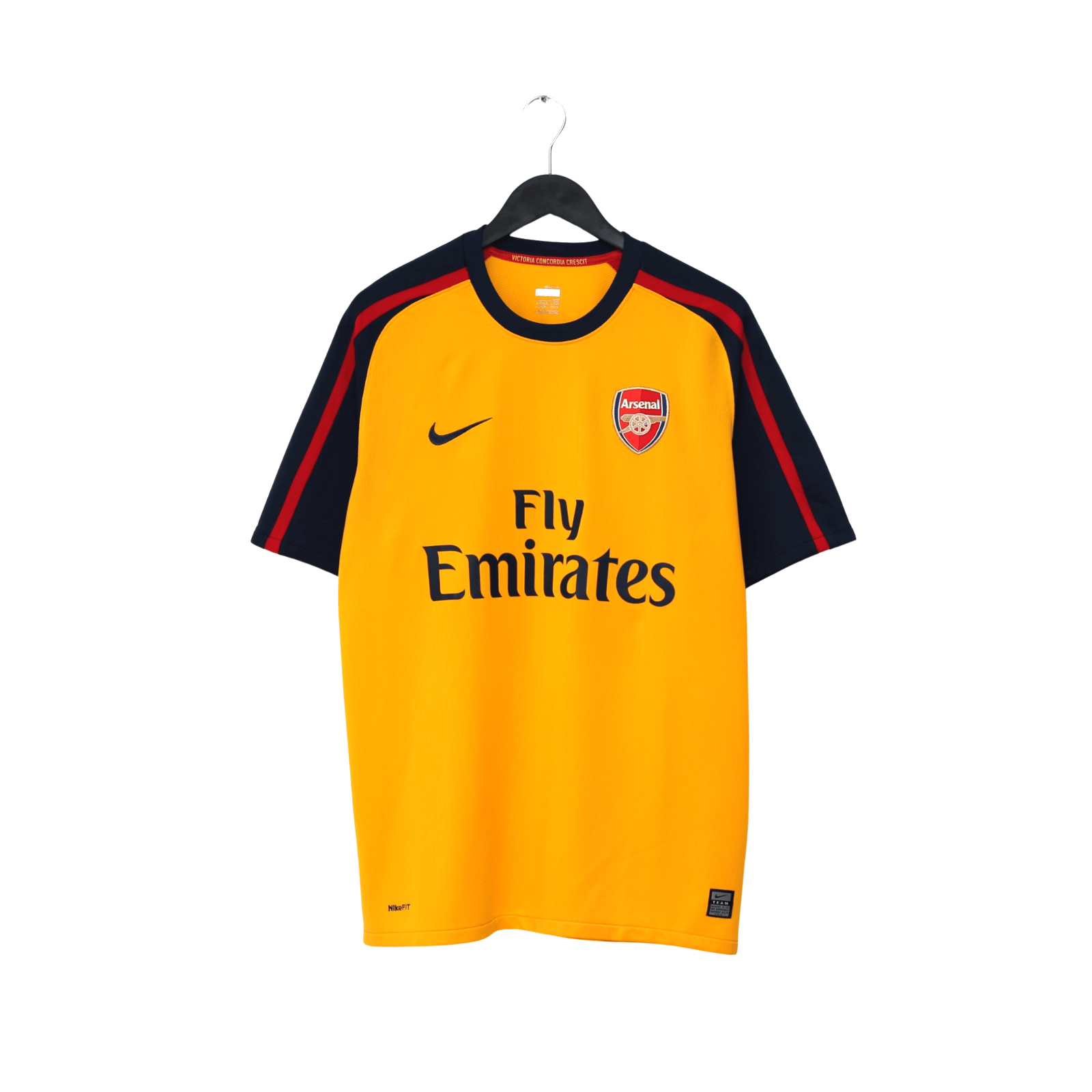 2008/09 Arshavin #23 Arsenal Vintage Nike Away Football Shirt (L)