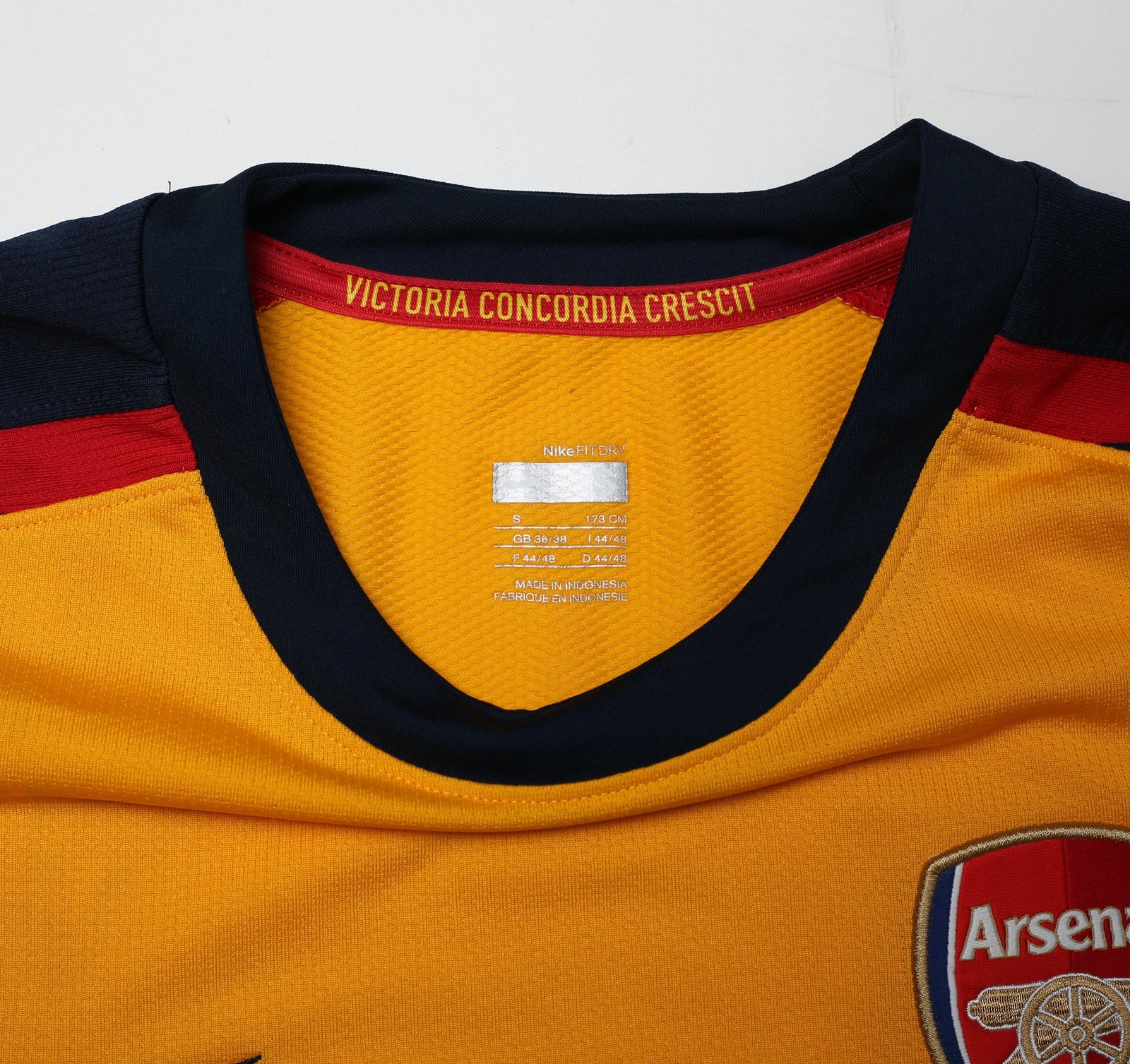 2008/09 ARSHAVIN #23 Arsenal Vintage Nike Away Football Shirt (S)