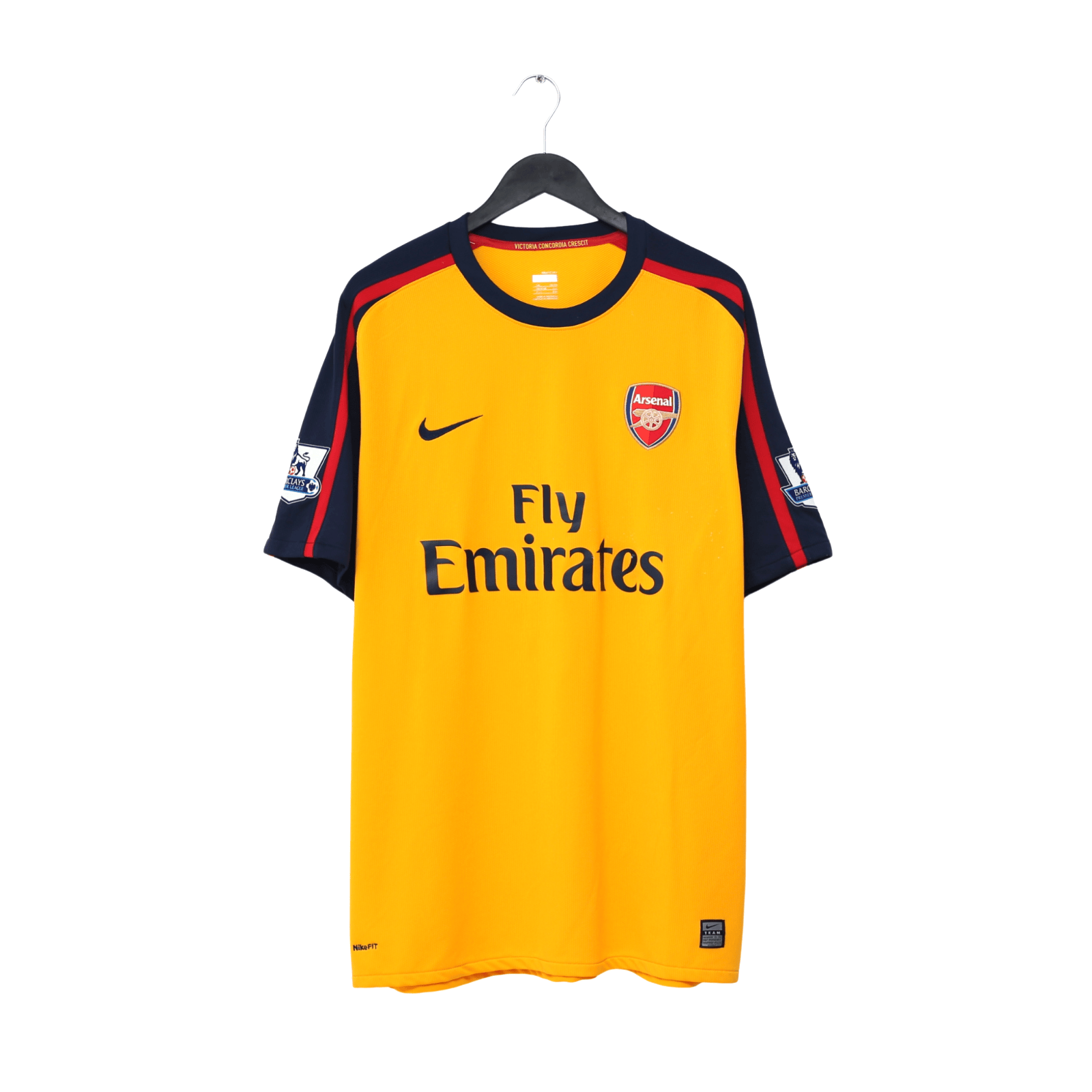 2008/09 Clichy #22 Arsenal Vintage Nike Away Football Shirt (XXL)