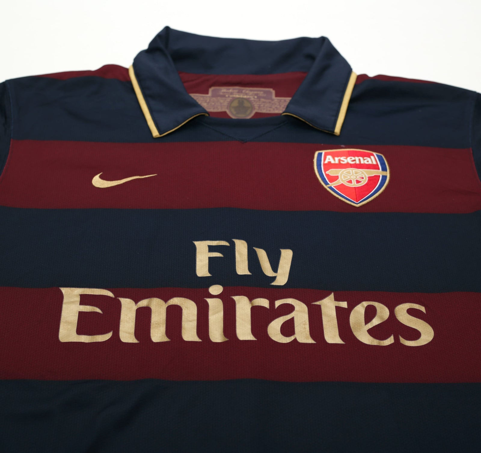 2008/09 FABREGAS #4 Arsenal Vintage Nike Third Football Shirt (L)
