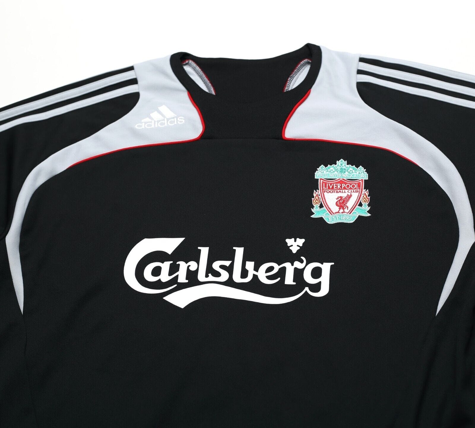 2008/09 LIVERPOOL adidas Football Training Sweat Top (L) Clima 365