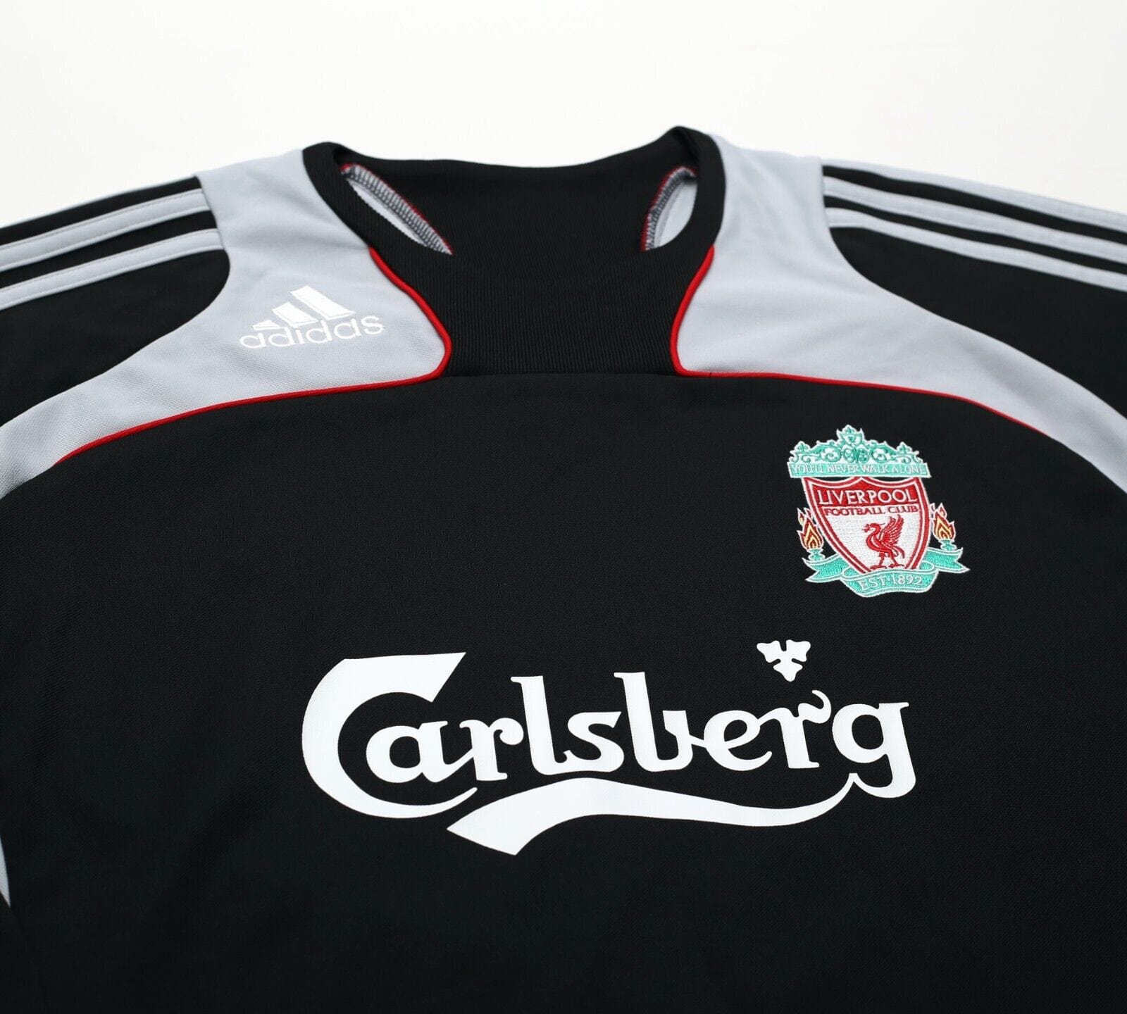 2008/09 LIVERPOOL adidas Football Training Sweat Top (L) Clima 365