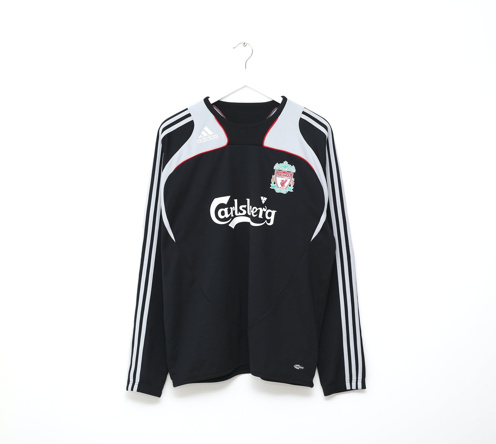 2008/09 LIVERPOOL adidas Football Training Sweat Top (L) Clima 365