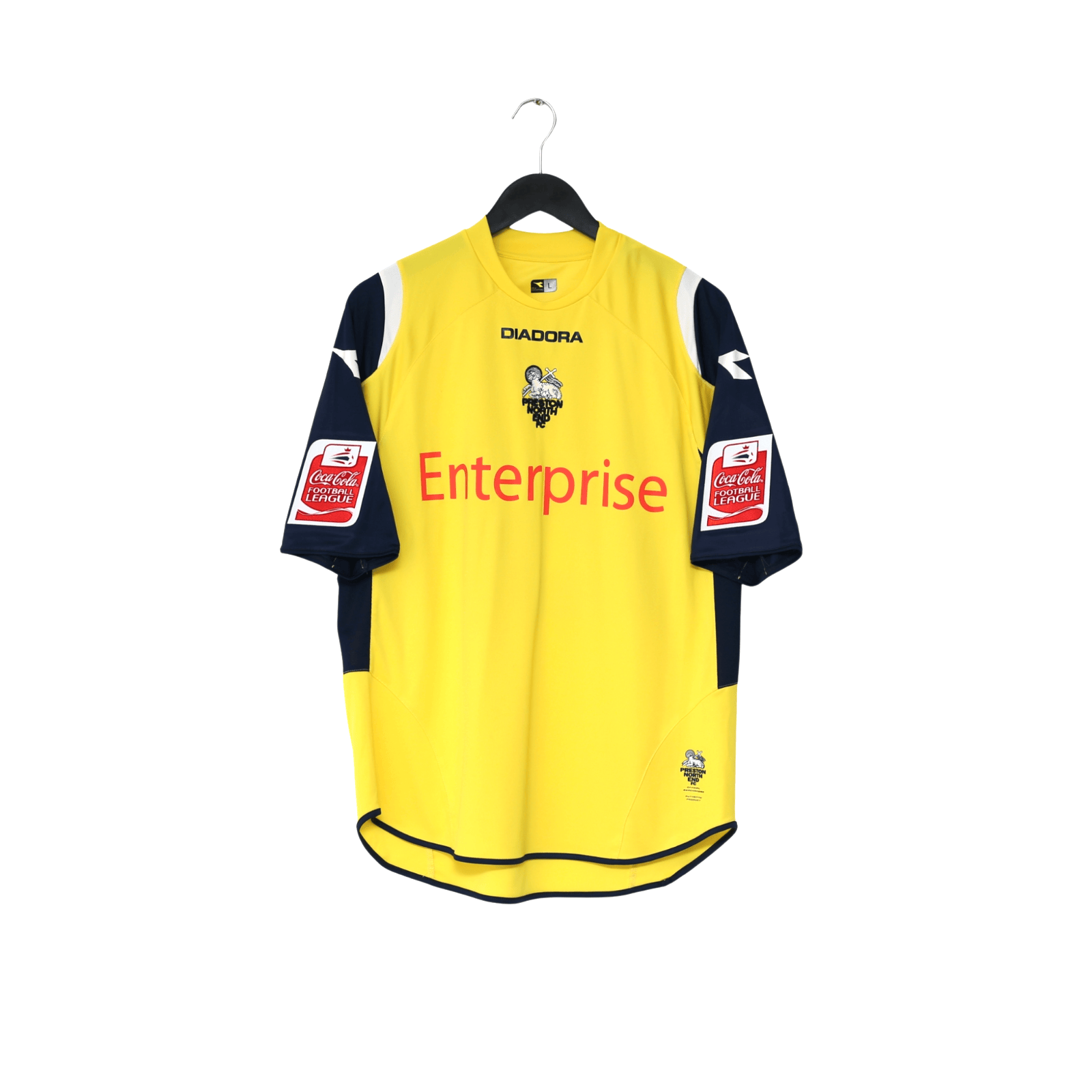 2008/09 Parkin #26 Preston North End Vintage Diadora Away Football Shirt (L)