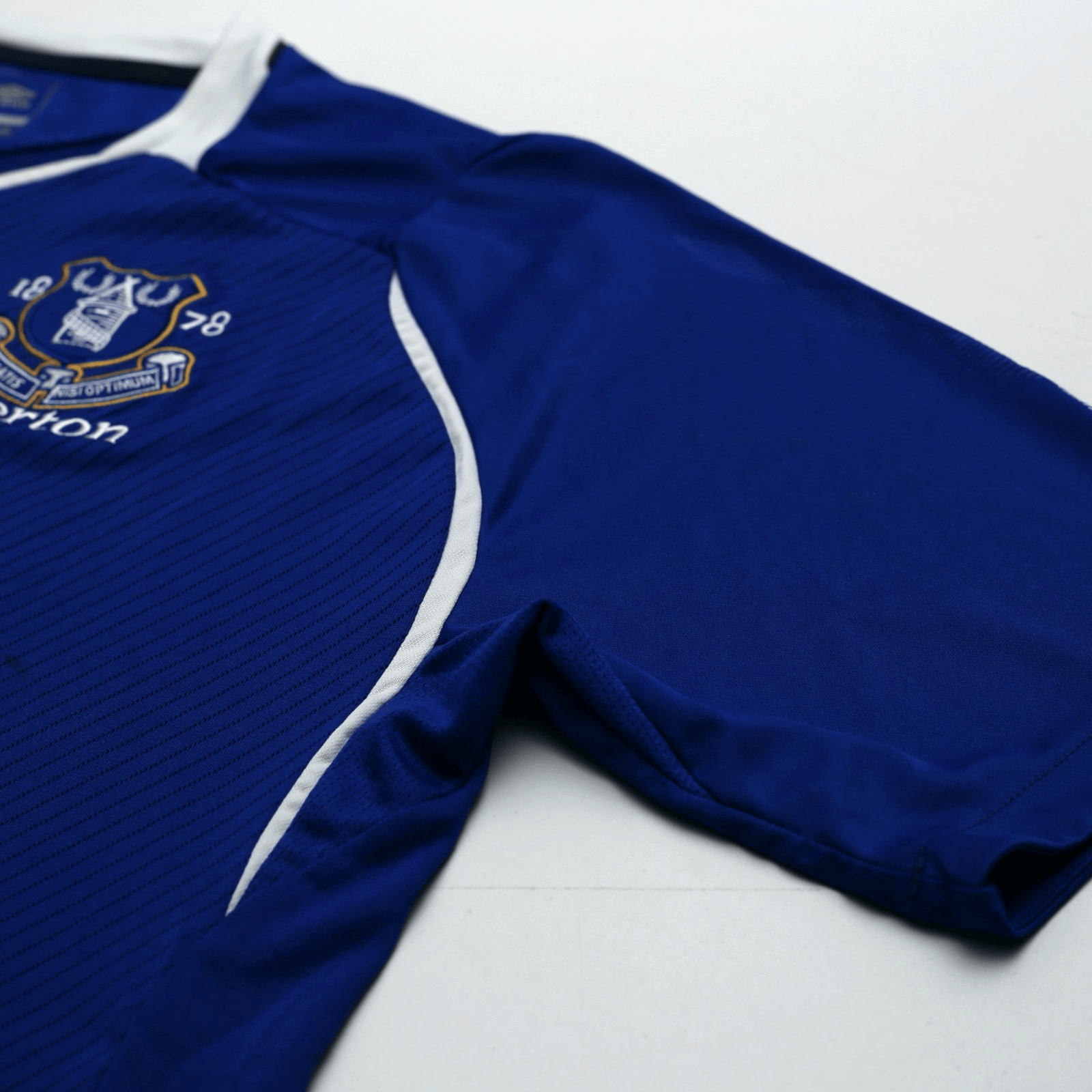 2008/09 Pienaar #20 Everton Vintage Umbro Home Football Shirt (L)