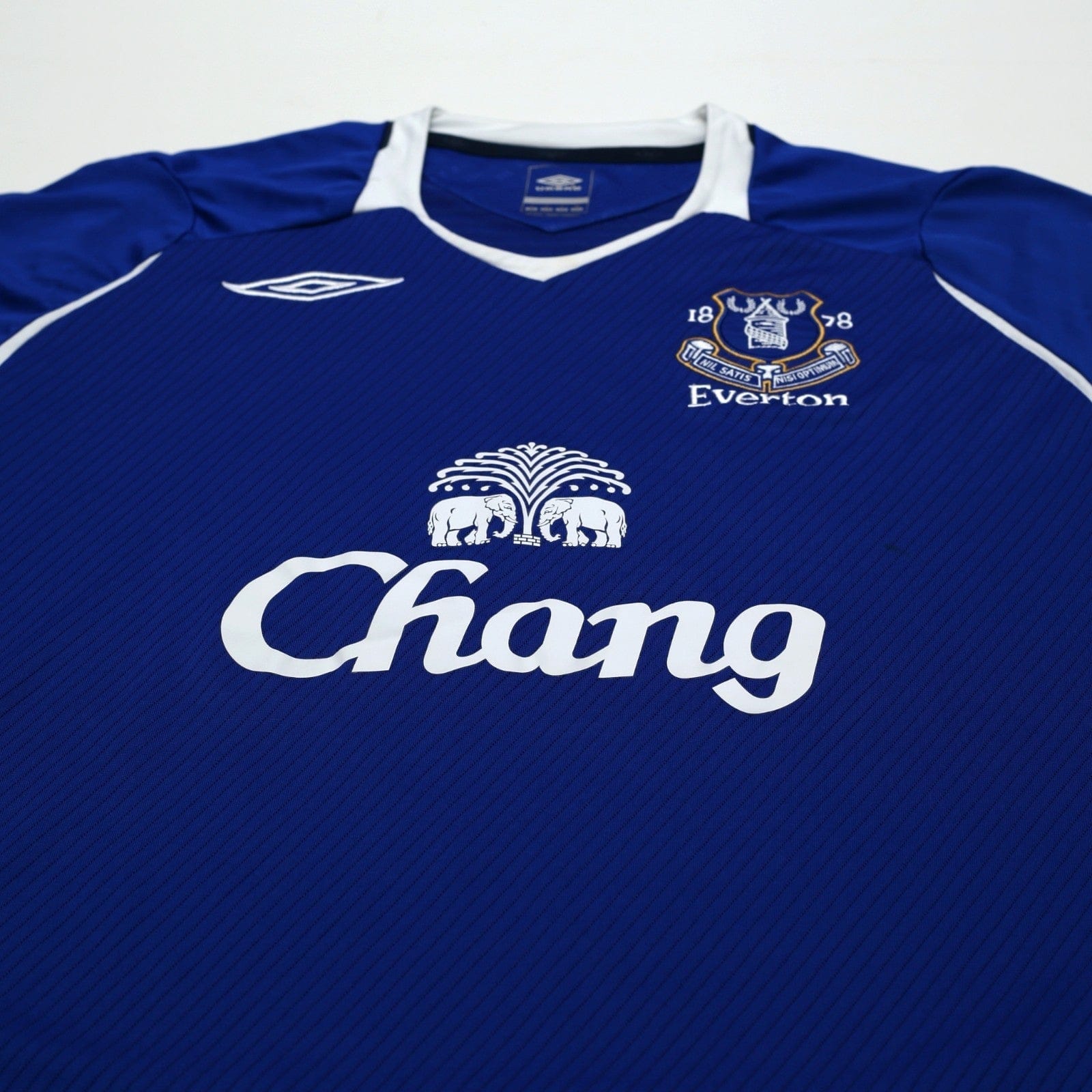 2008/09 Pienaar #20 Everton Vintage Umbro Home Football Shirt (L)